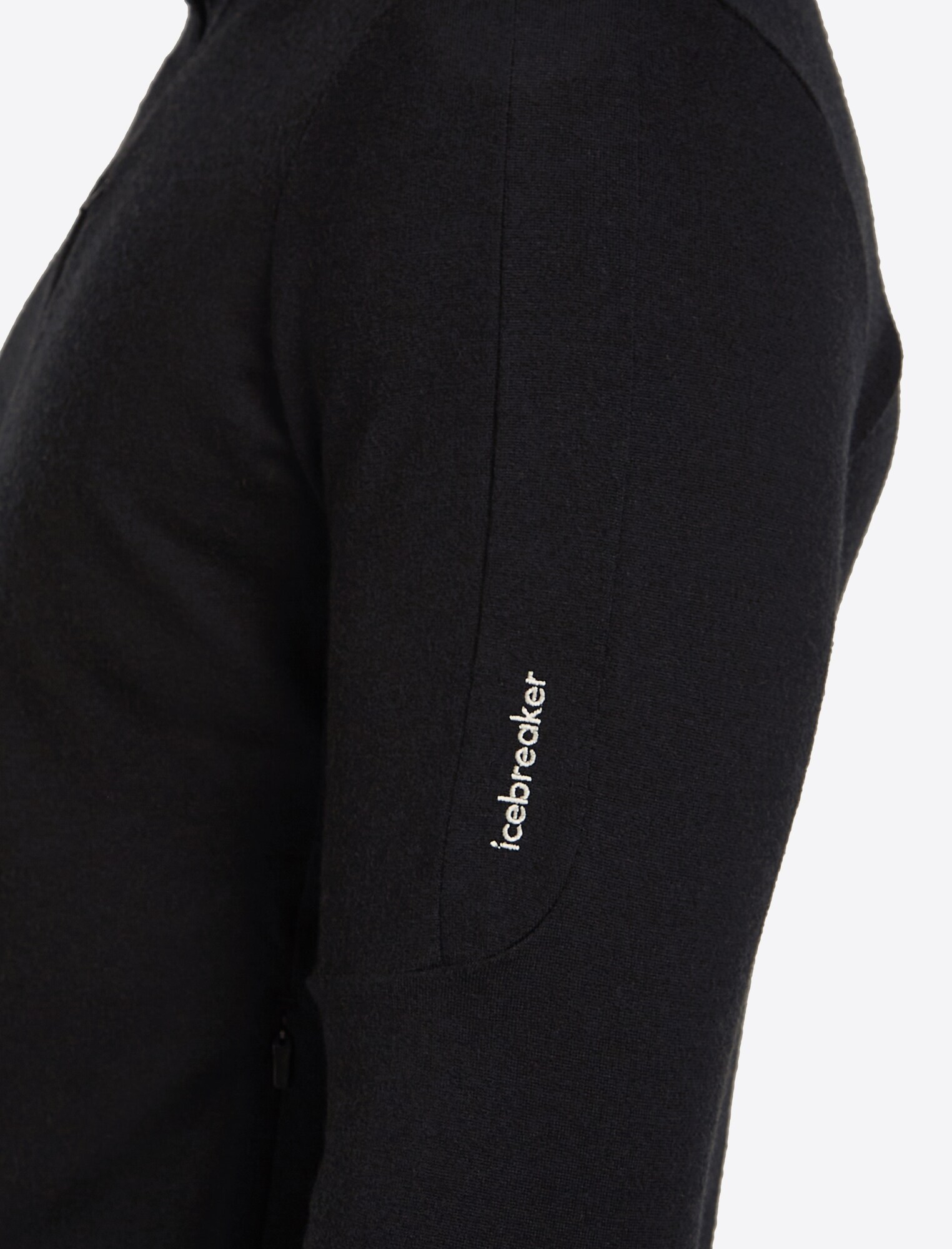 ICEBREAKER Sudadera con cremallera deportiva 'Quantum IV'  negro – imagen 4
