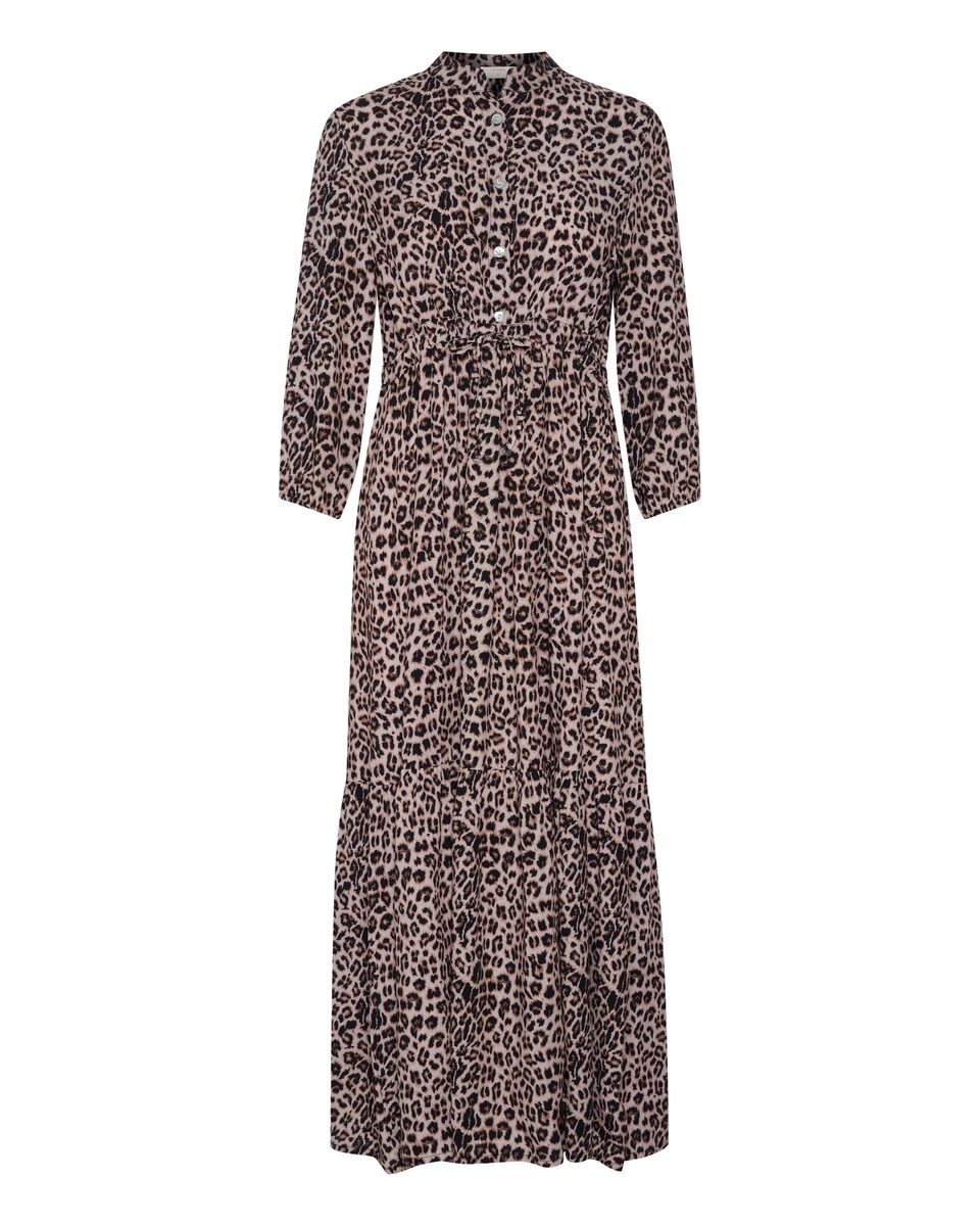 Klänning 'Alora' beige / brun