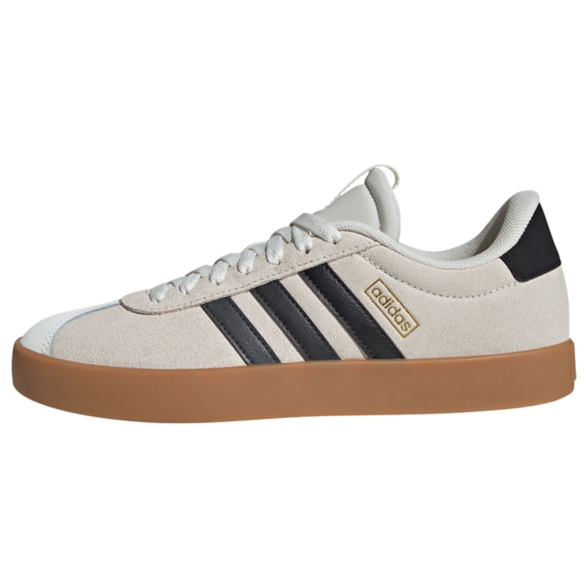 ADIDAS SPORTSWEAR Sneaker low VL Court 3.0  maro / negru / alb lână
