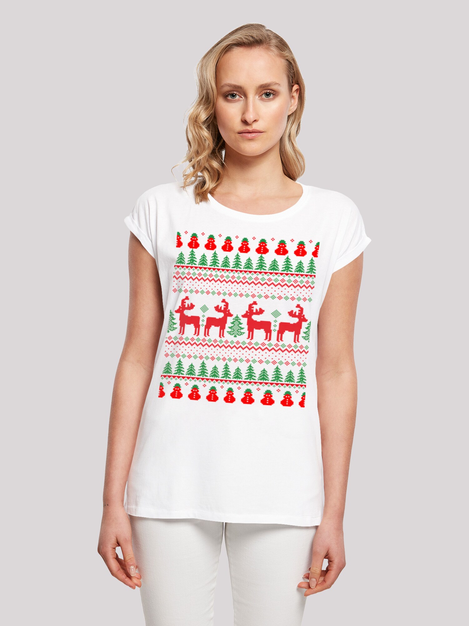 Thumbnail - Shirt 'Christmas Reindeers'