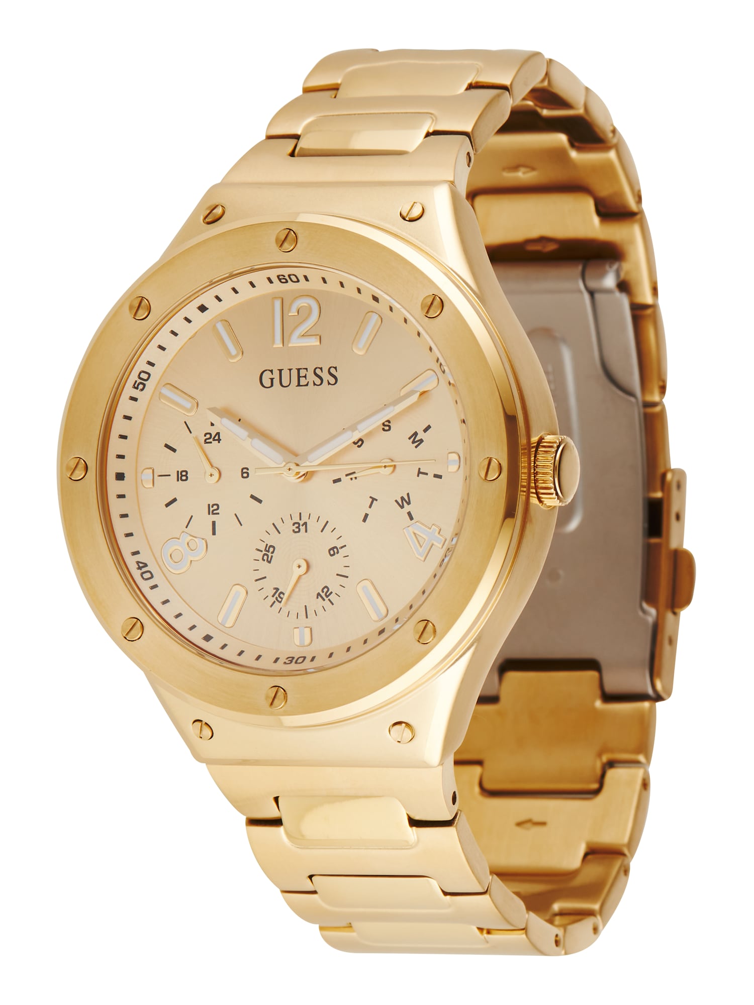 GUESS Ceas analogic  auriu