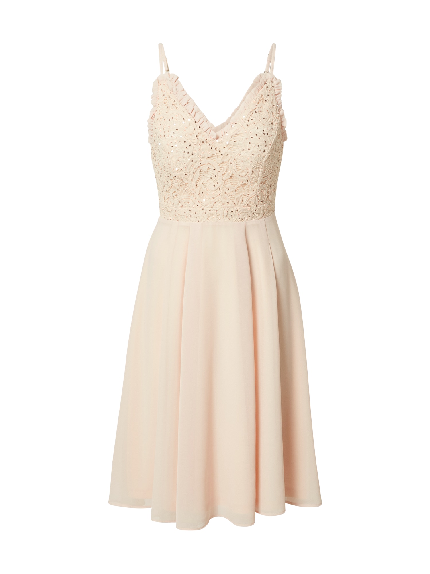Skirt & Stiletto Kokteilinė suknelė ryškiai rožinė spalva