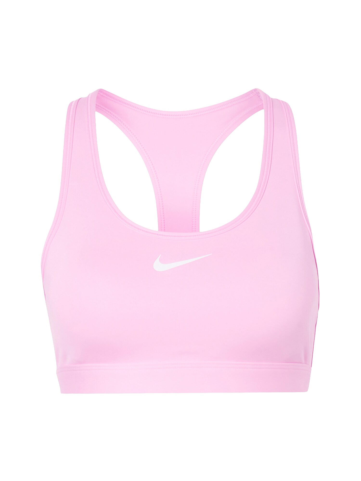 NIKE Sutien sport SWSH rosé / alb