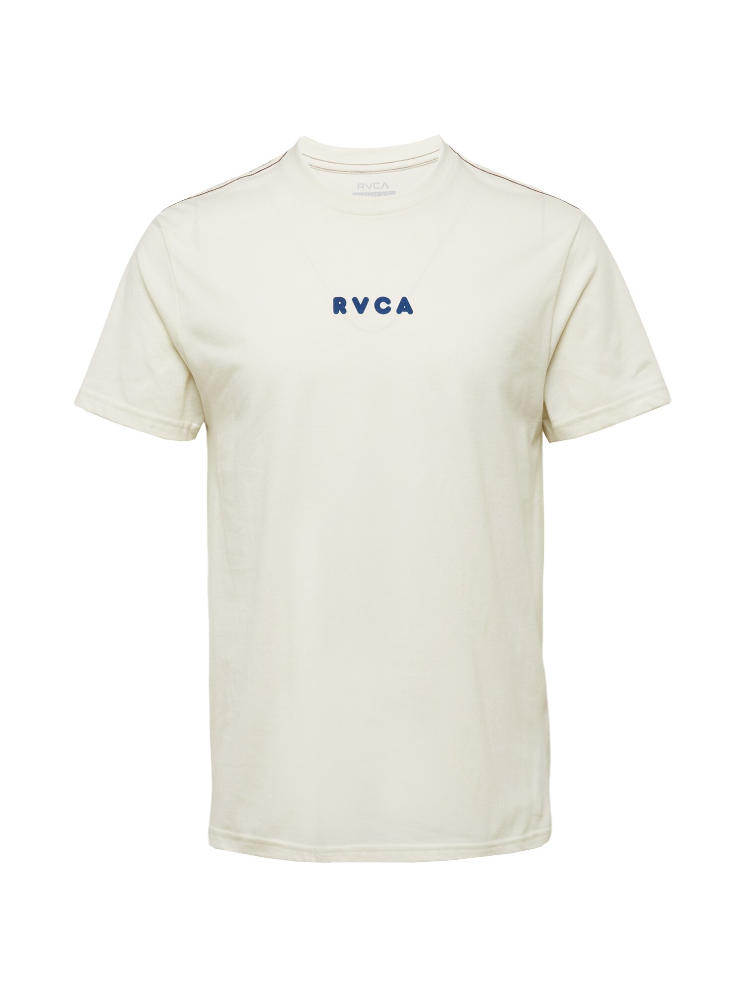 RVCA Marškinėliai 'FLOWER' mėlyna / vilnos balta