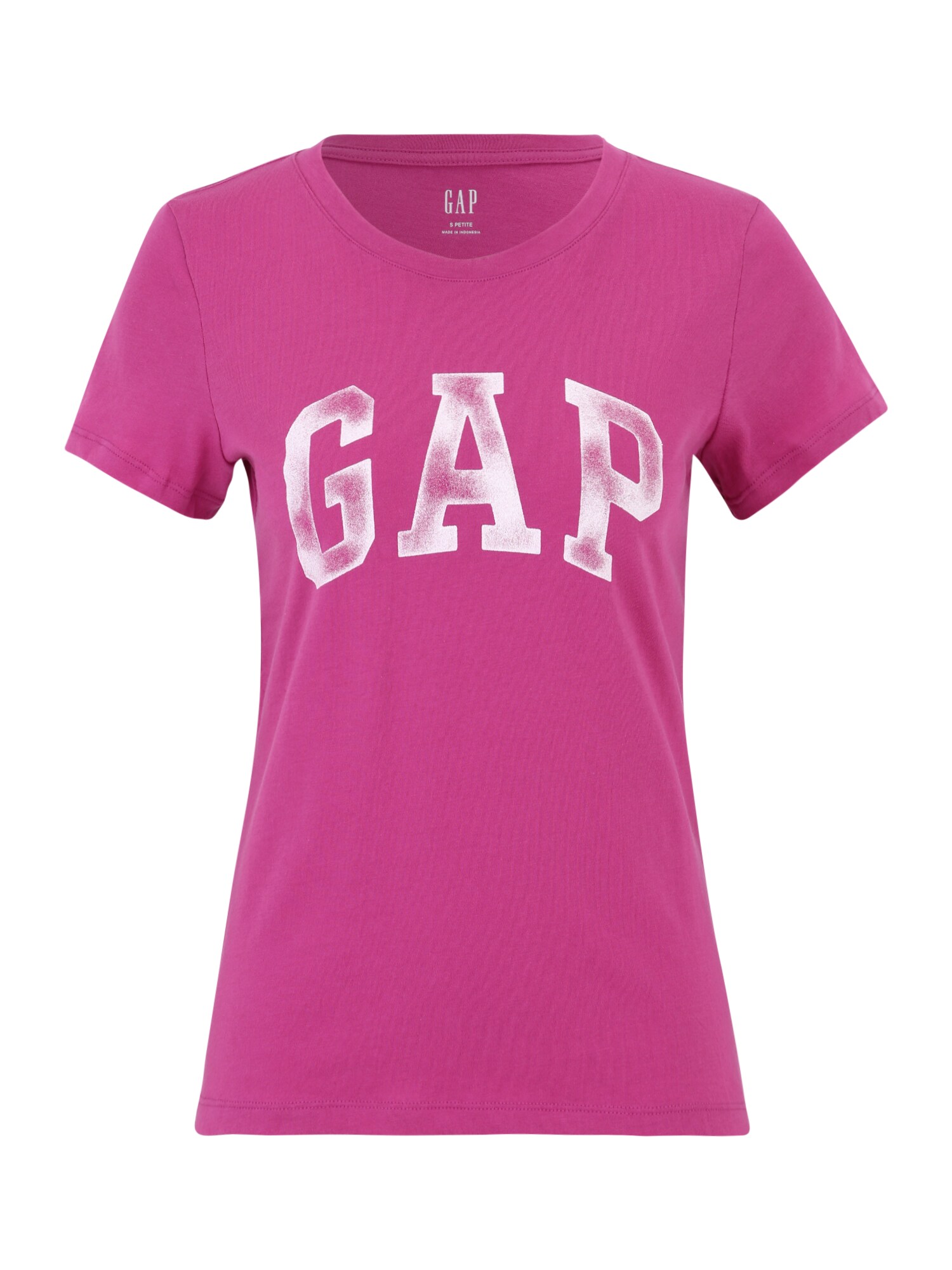 Gap Tall Marškinėliai fuksijų spalva / balta