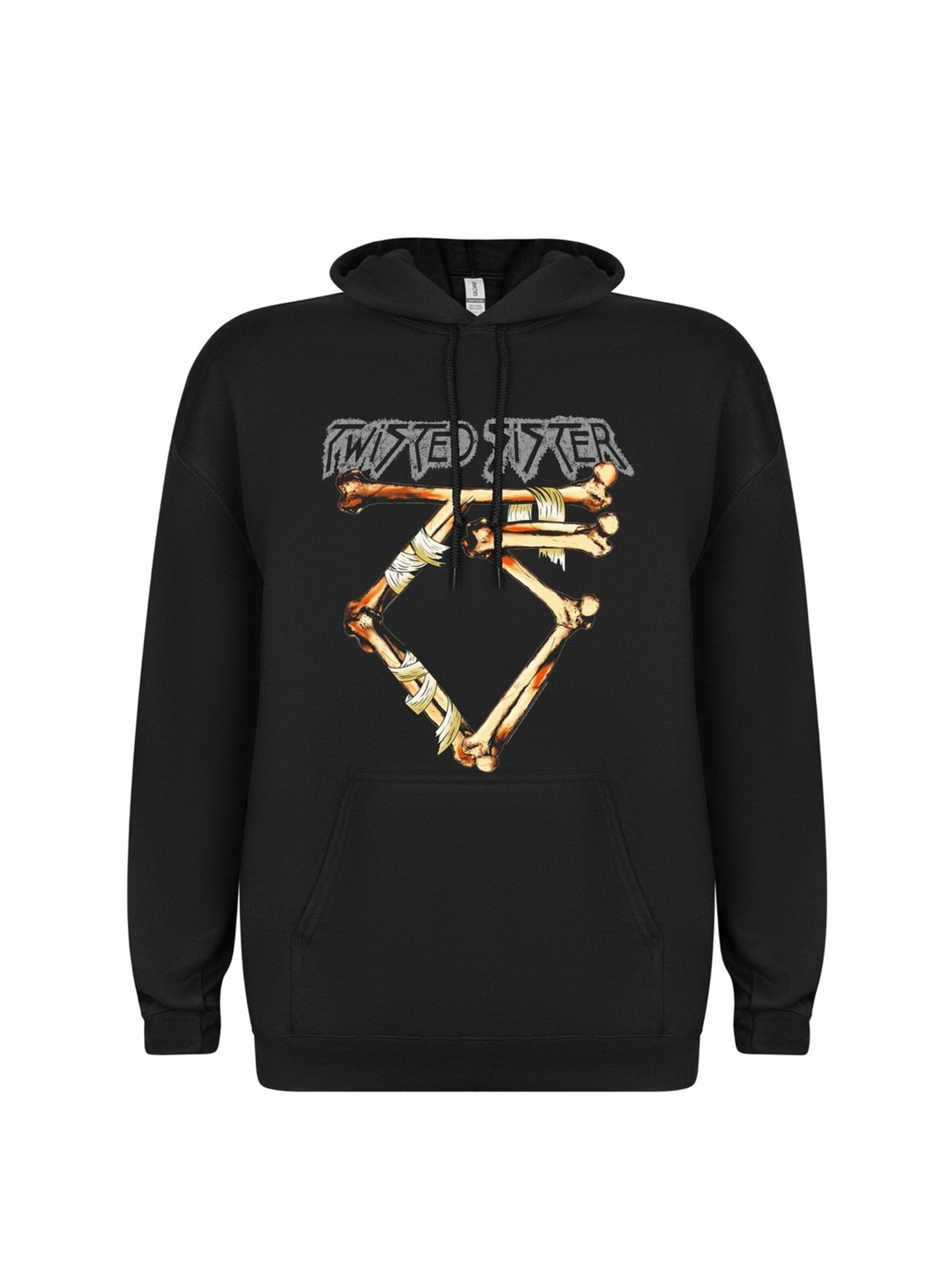 Rockshirts Sweatshirt 'Twisted Sister Bone Logo Hoodie Kapuzenpullover' herr