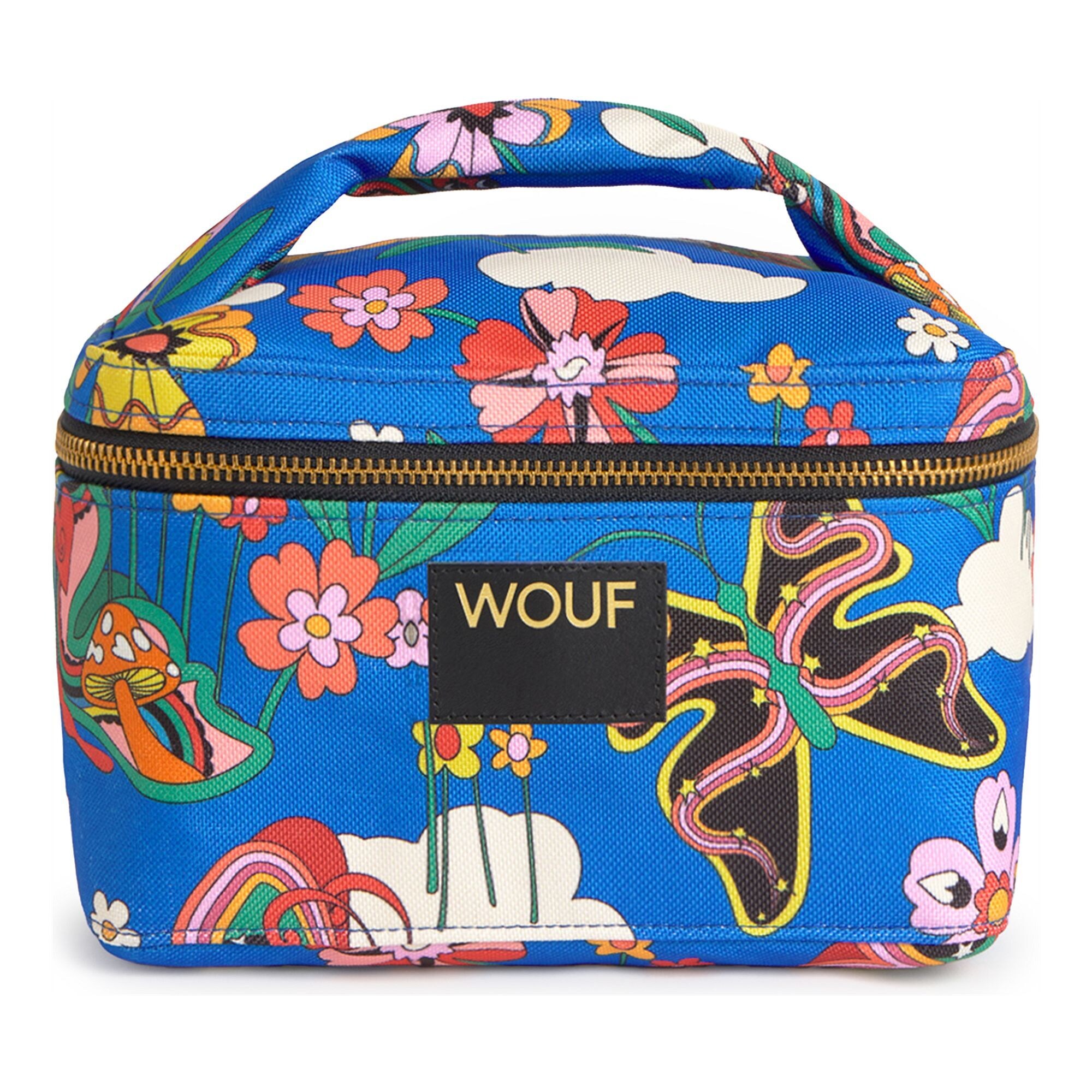 Wouf Nécessaire 'Daily'  blu / giada / nero / offwhite