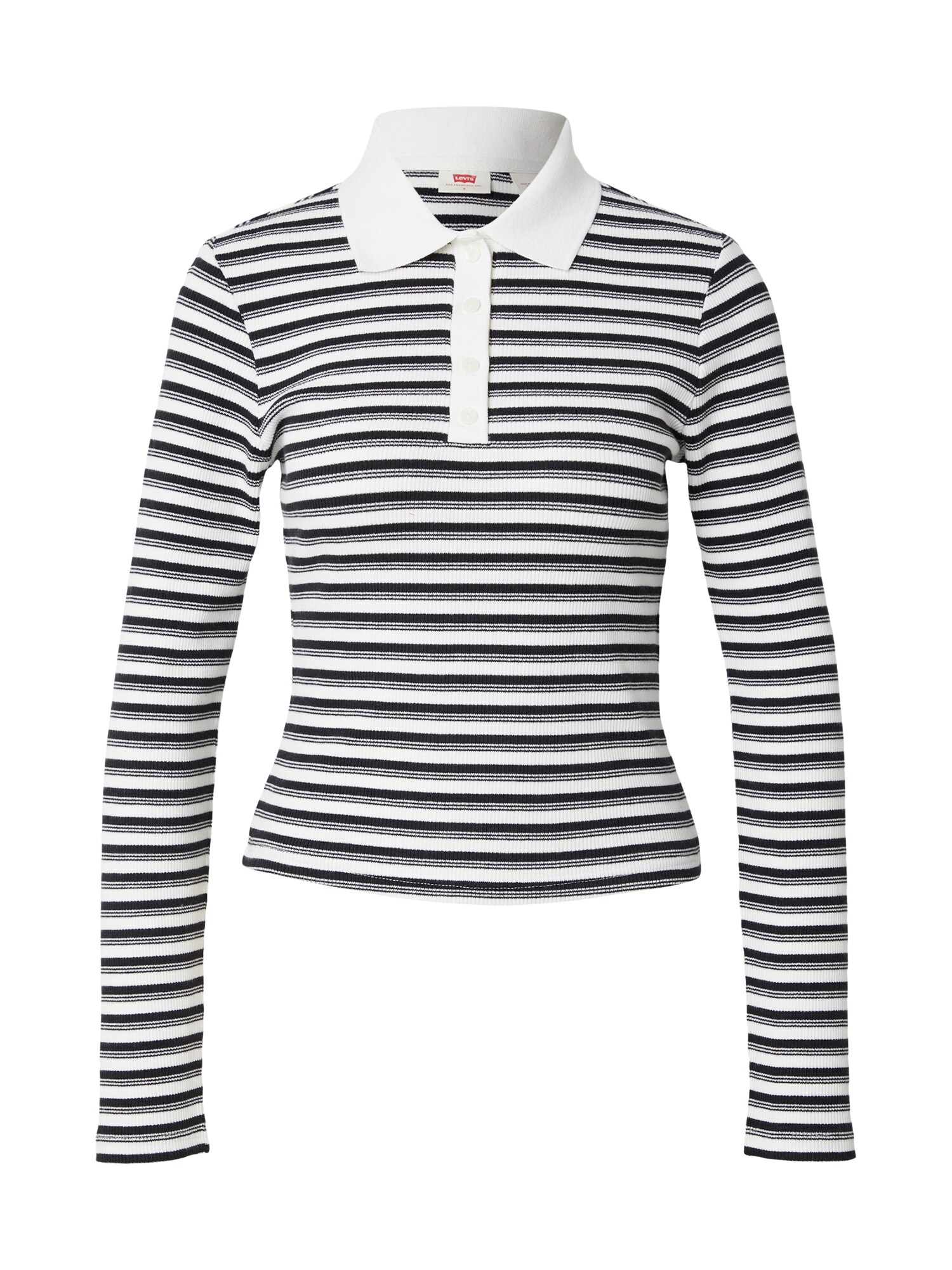 LEVIS ® Tricou RORY gri metalic / alb