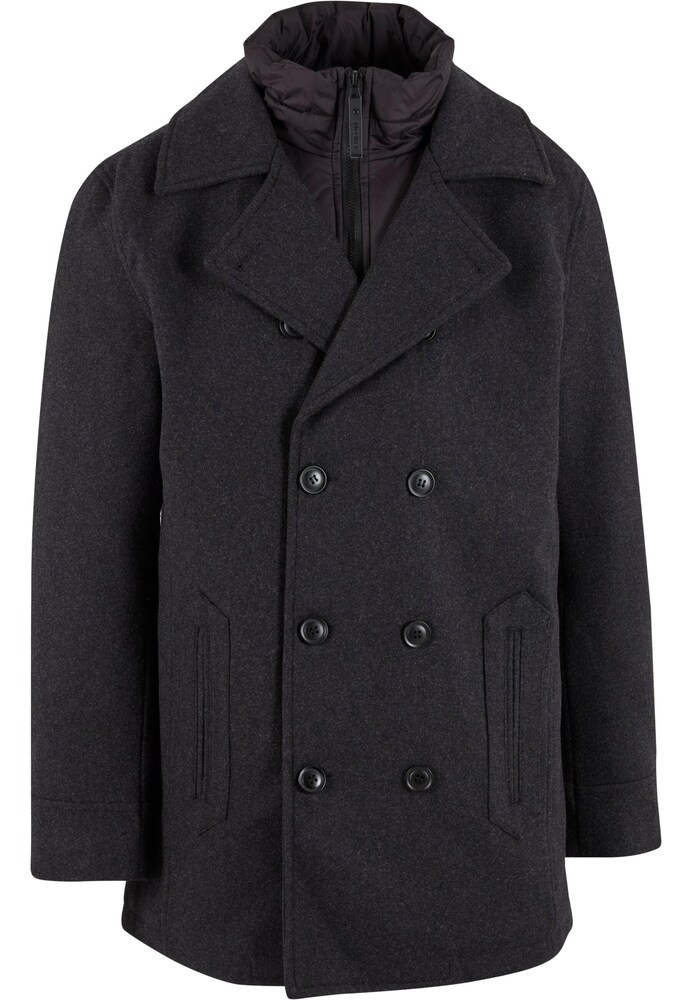 INDICODE JEANS Mantel 'Lunillo' Herren Größe XXL dunkelgrau