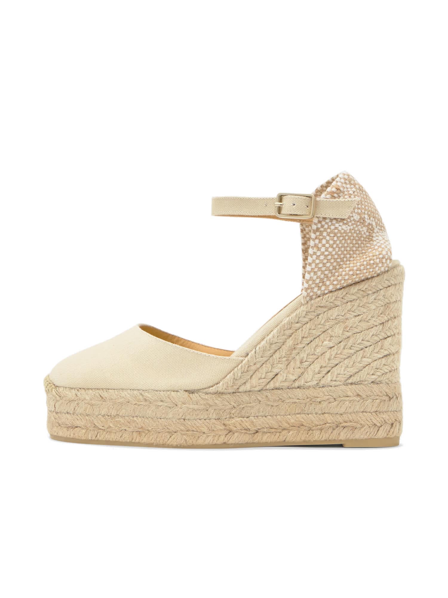 Castañer Espadrile Carol bej deschis