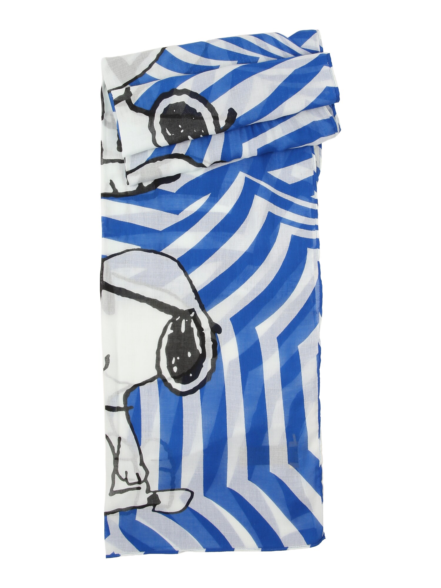 CODELLO Fular 'Snoopy'  albastru / negru / alb