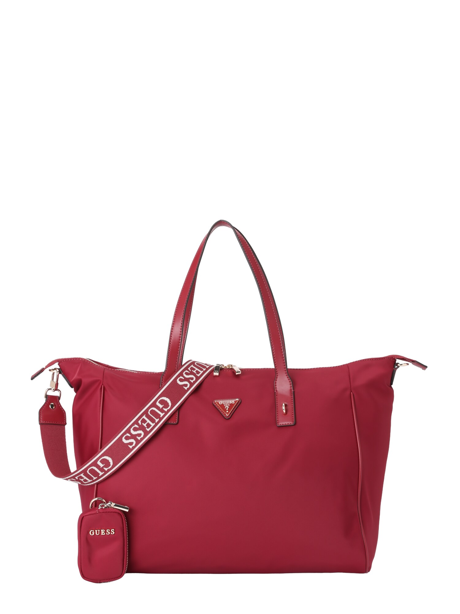 GUESS Plase de cumpărături FOLLIE CHIT CHAT  roșu / alb