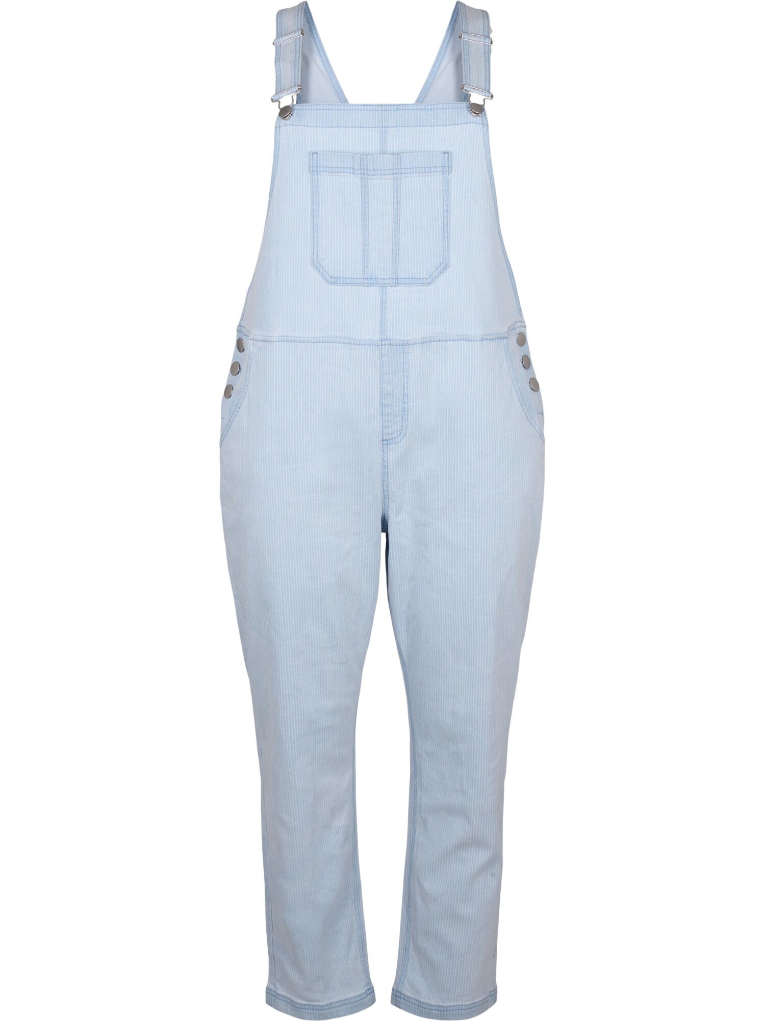 Zizzi Rifle na traky  modrá denim
