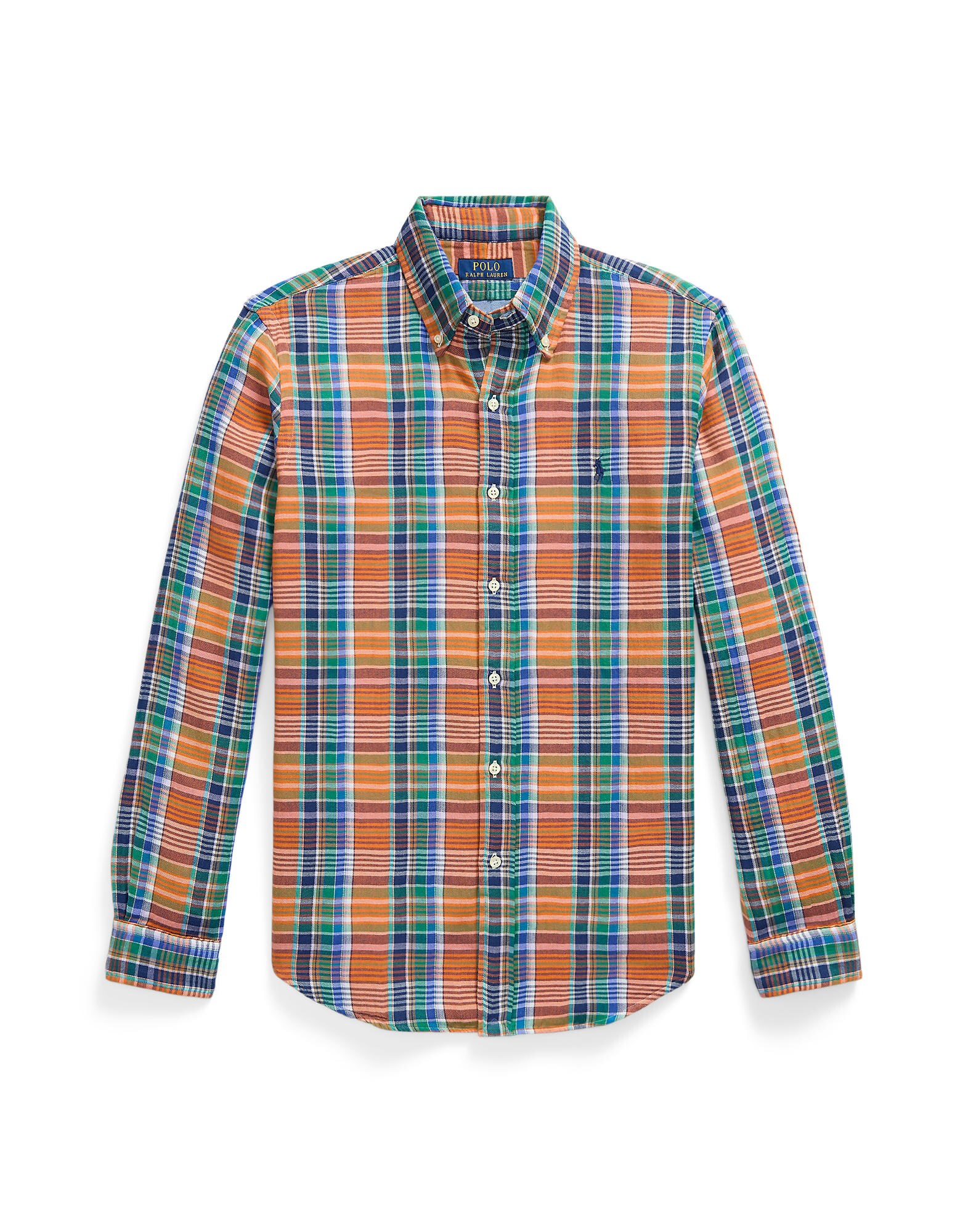 Polo Ralph Lauren Camisa navy / verde / naranja