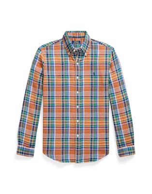 Polo Ralph Lauren Camisa  navy / verde / naranja