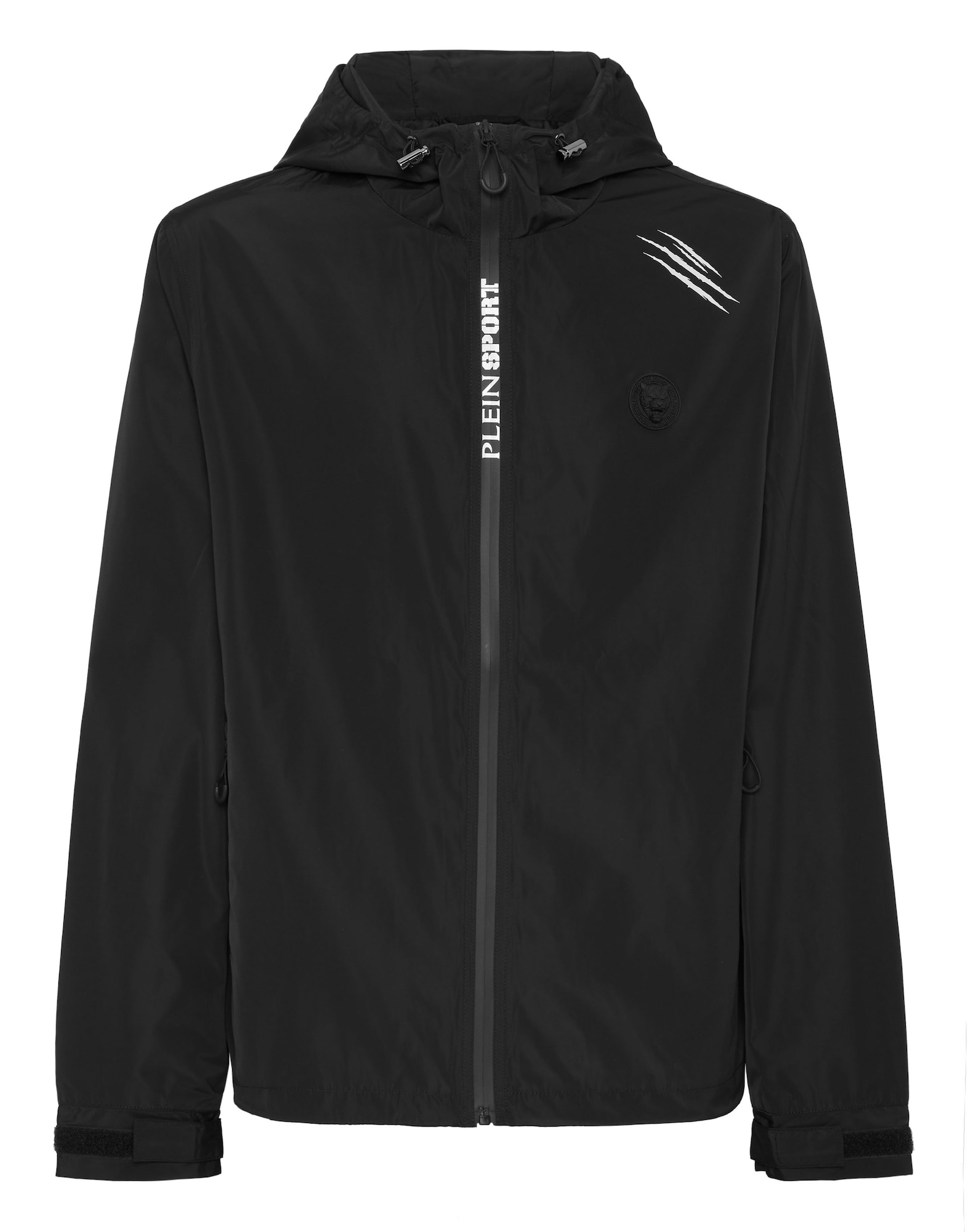 Plein Sport Chaqueta de entretiempo  negro / blanco