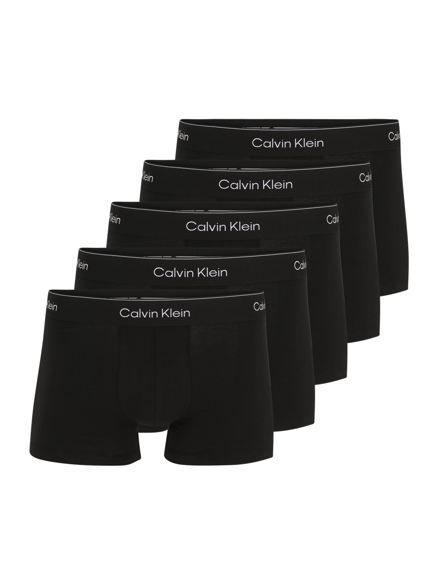 Calvin Klein Underwear Boxeri  negru / alb