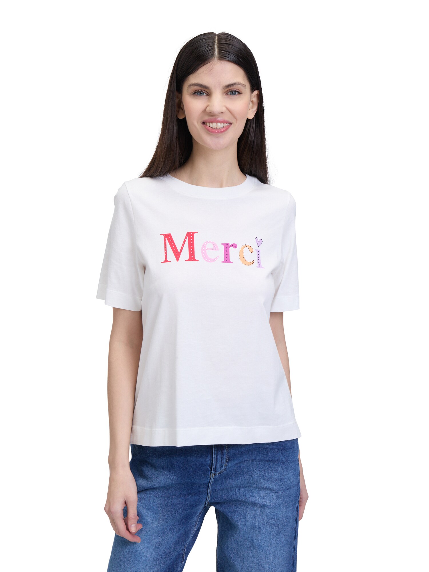 Thumbnail - Printshirt mit Rundhalsausschnitt