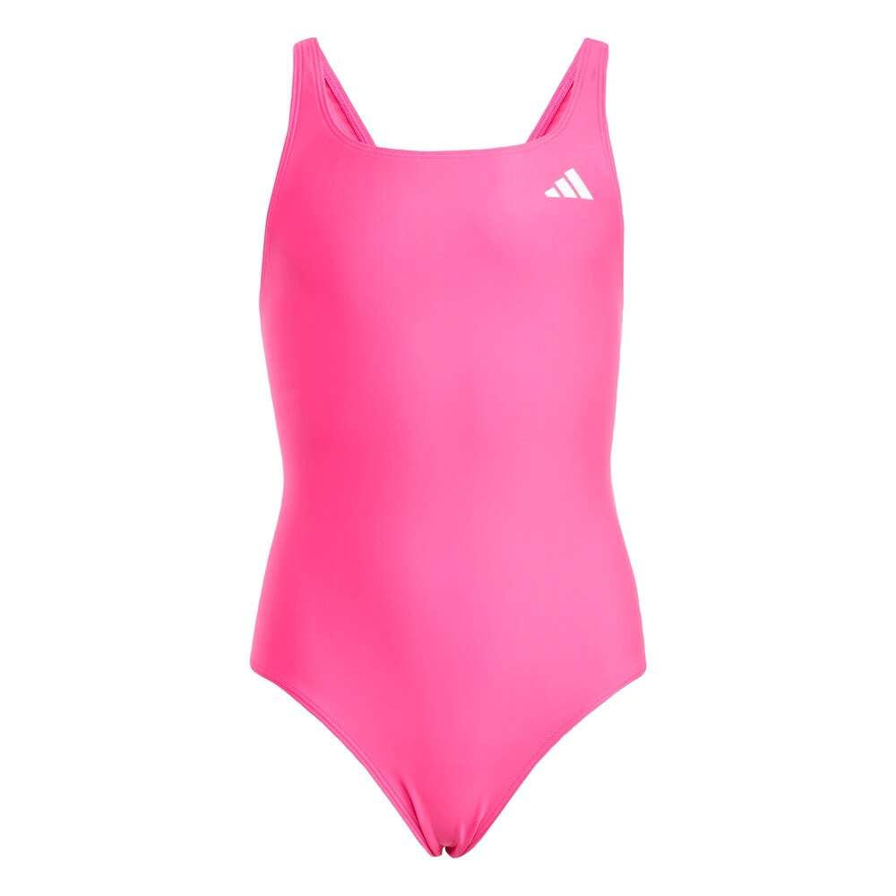 ADIDAS PERFORMANCE Sportbadeanzug 'V-back Swimsuit' Mädchen Größe 152 pink / weiß