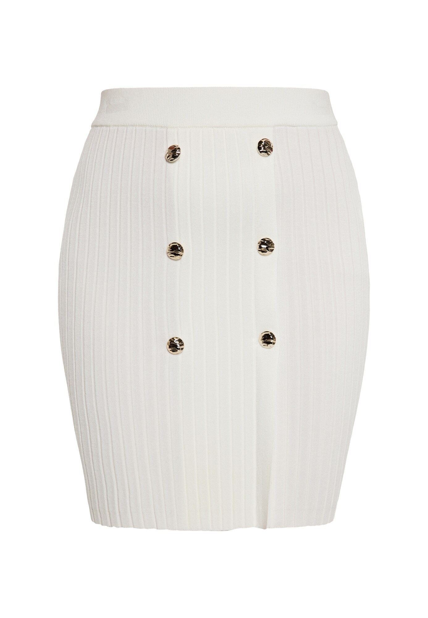 faina Fustă  alb lână