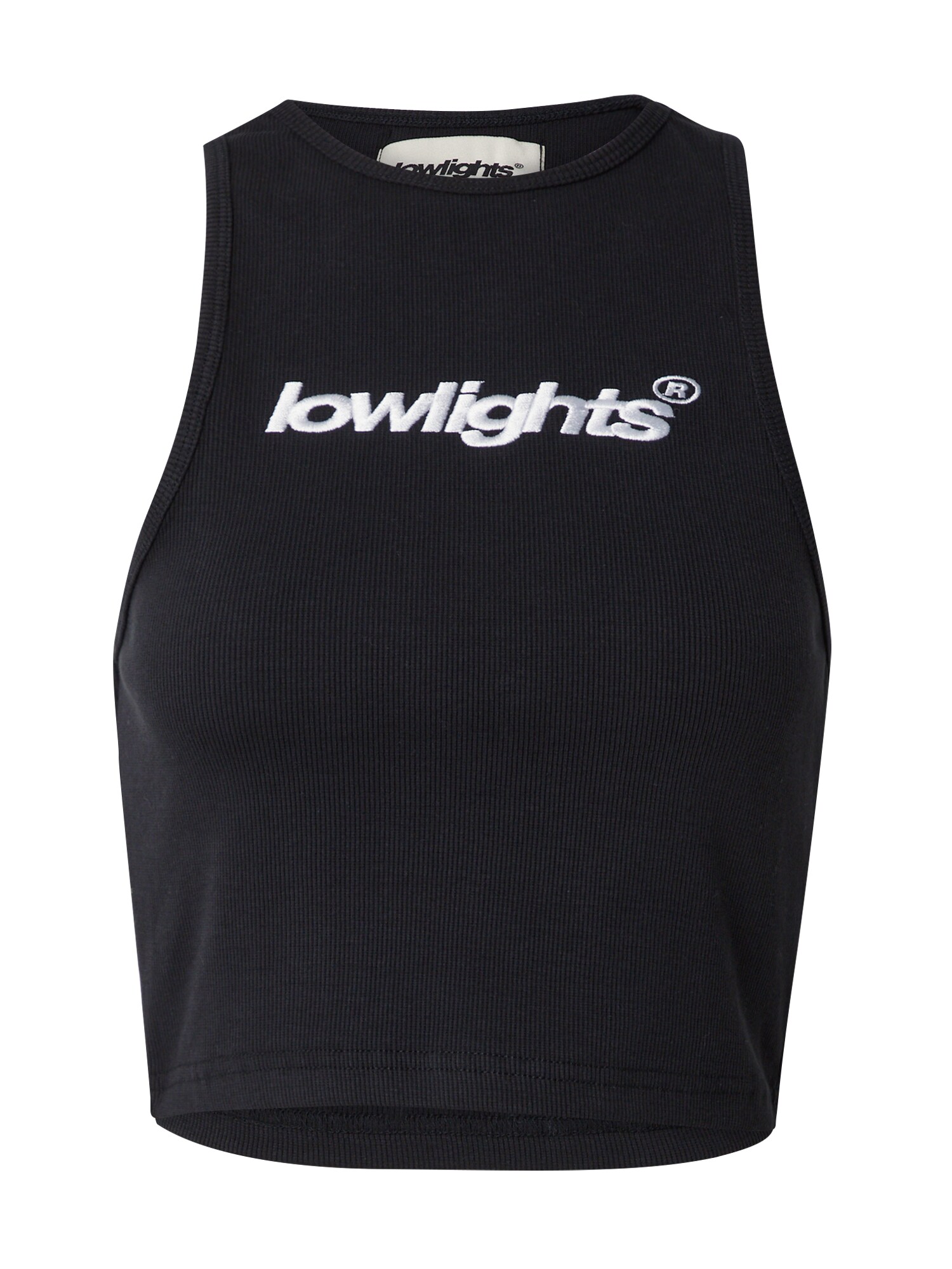Low Lights Studios Top  negru / alb