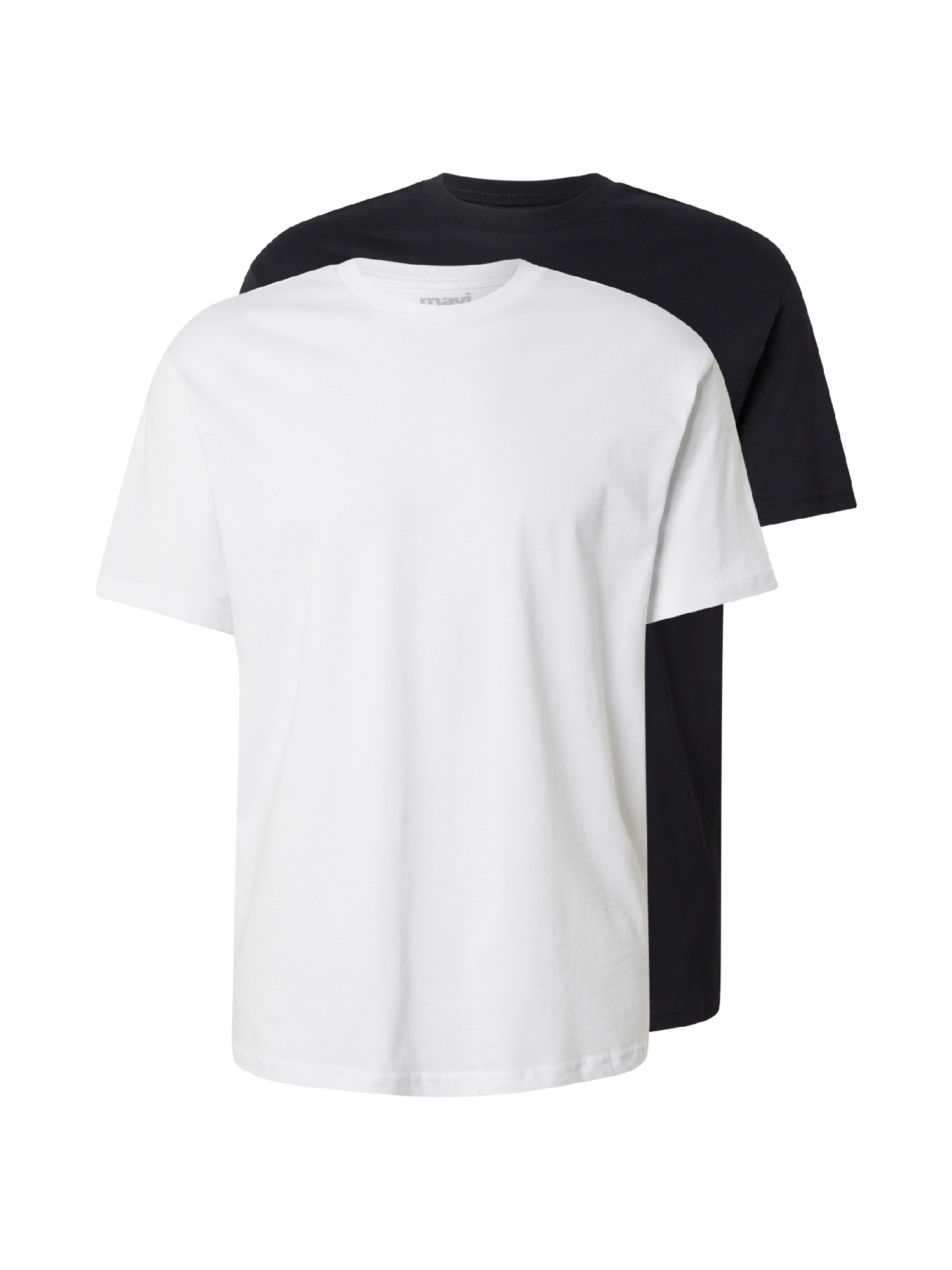 Mavi Tricou  negru / alb