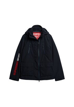 Superdry Functionele jas Marine / Rood / Wit