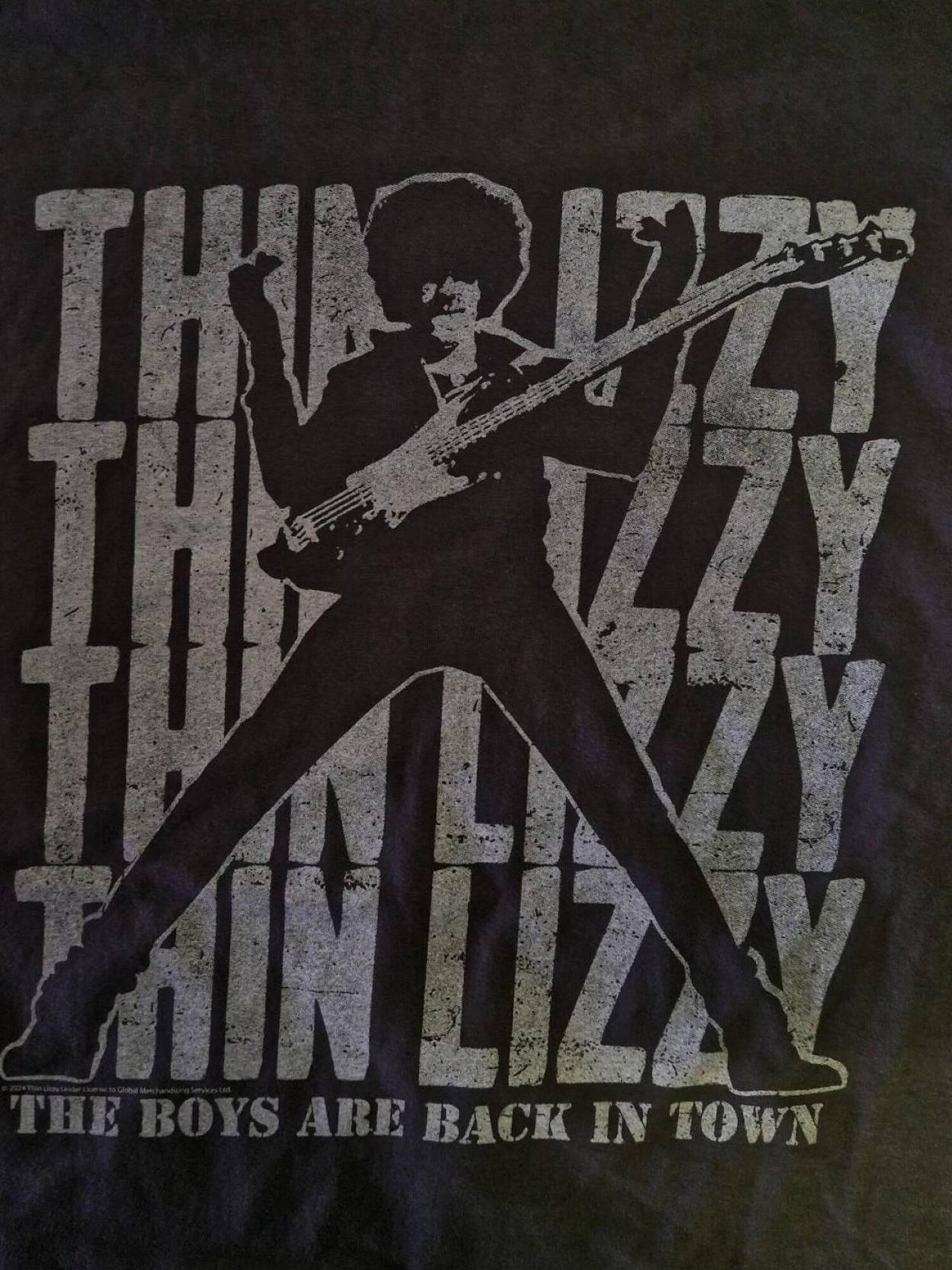 Thin Lizzy Sudadera 'Thin Lizzy Boys Are Back in Town Sweatshirt' gris – imagen 3