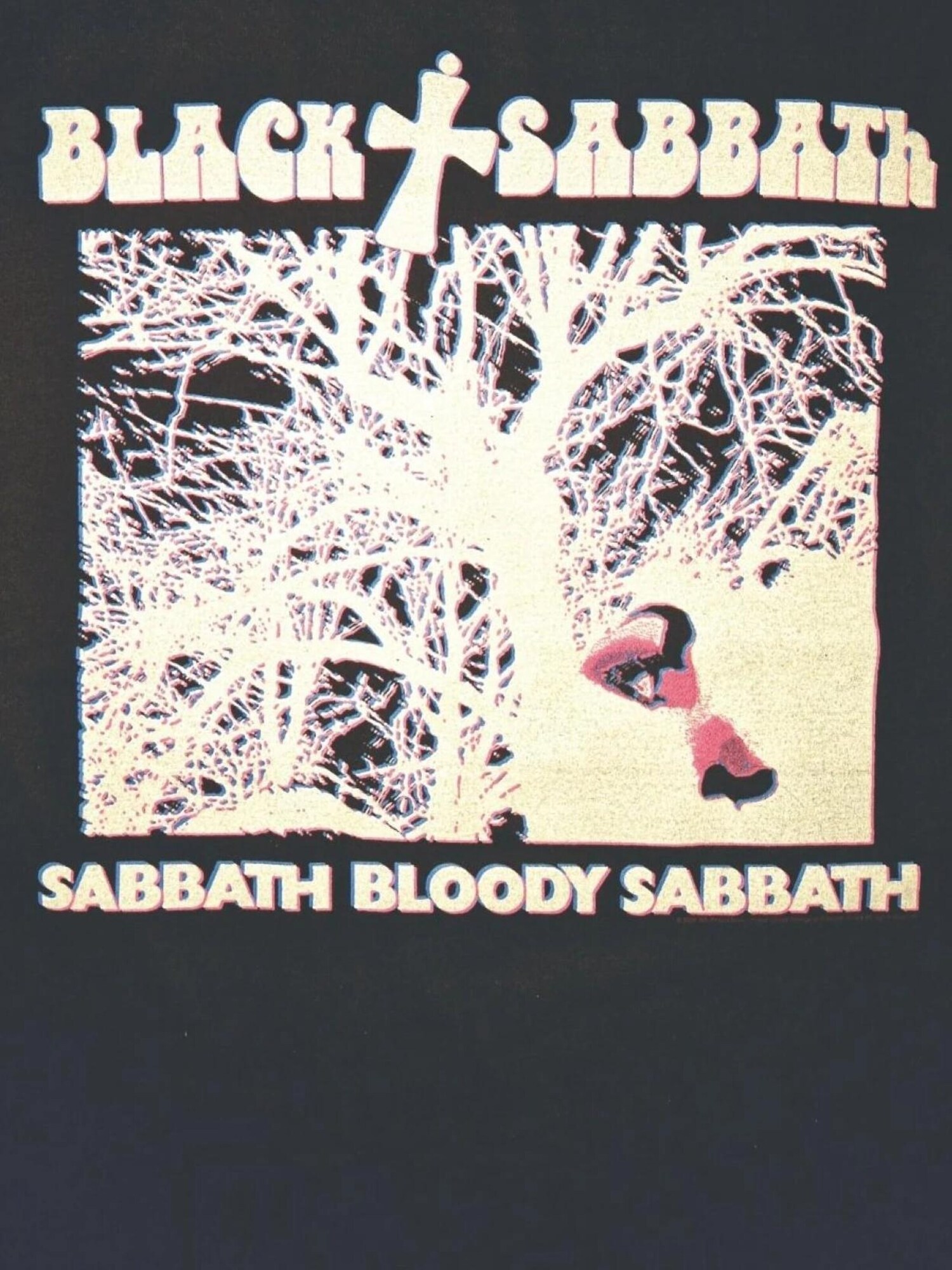 BLACK SABBATH Camiseta 'Black Sabbath Sabbath Bloody Sabbath T-Shirt' negro – imagen 3