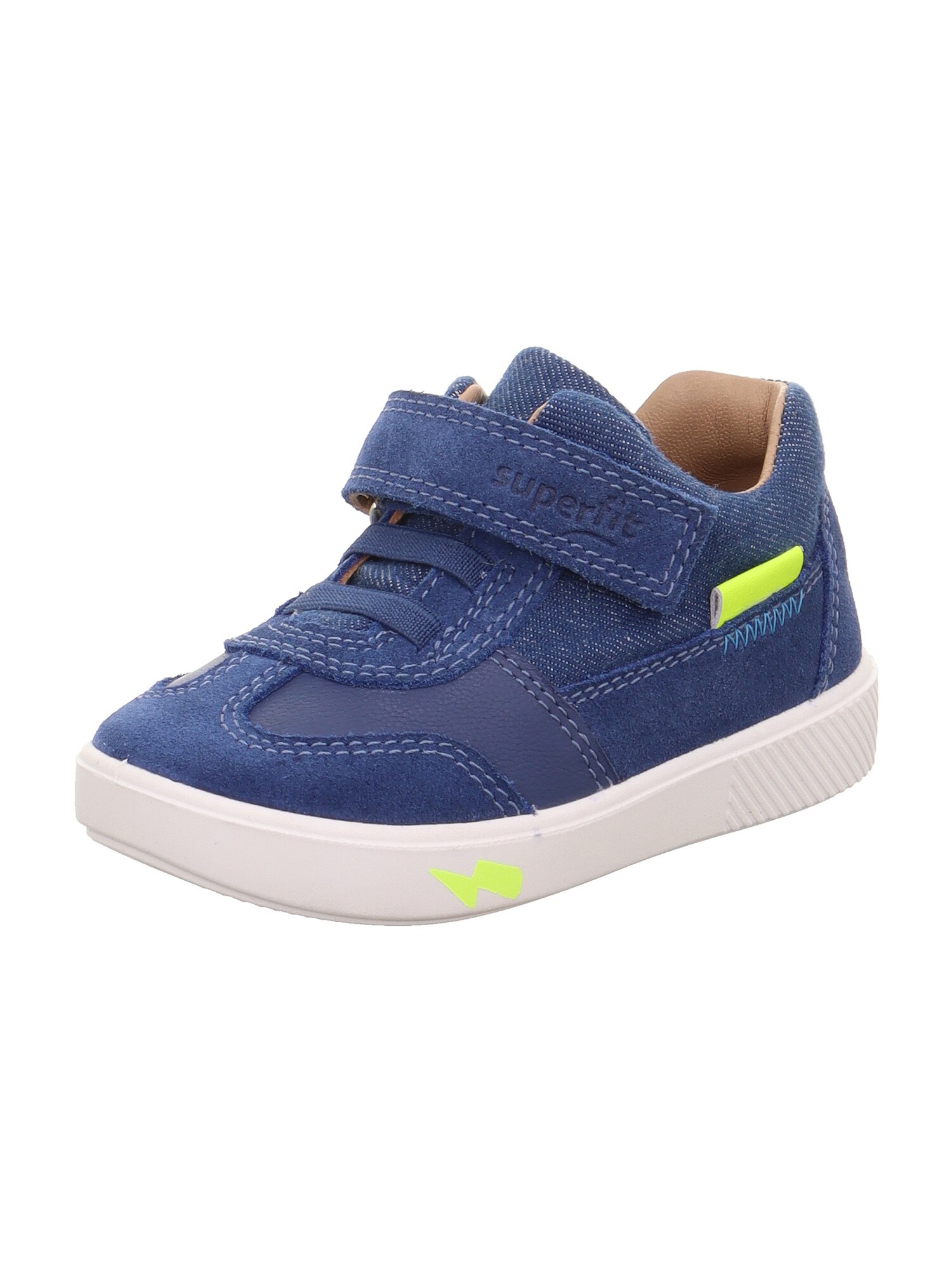SUPERFIT Botoșei bebeluși SUPIES  bleumarin / verde neon