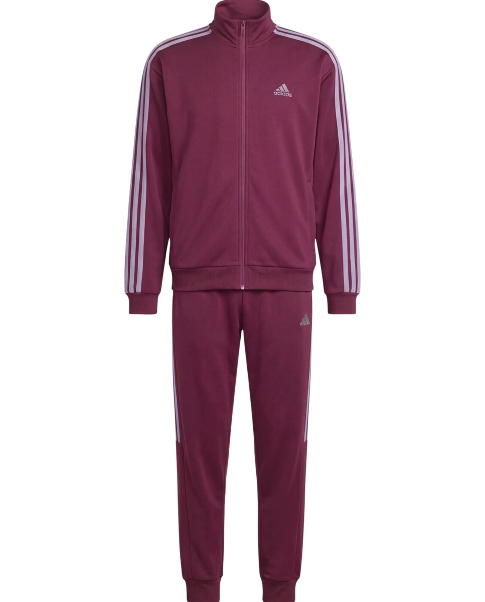 ADIDAS SPORTSWEAR Costum de trening roșu burgundy / alb
