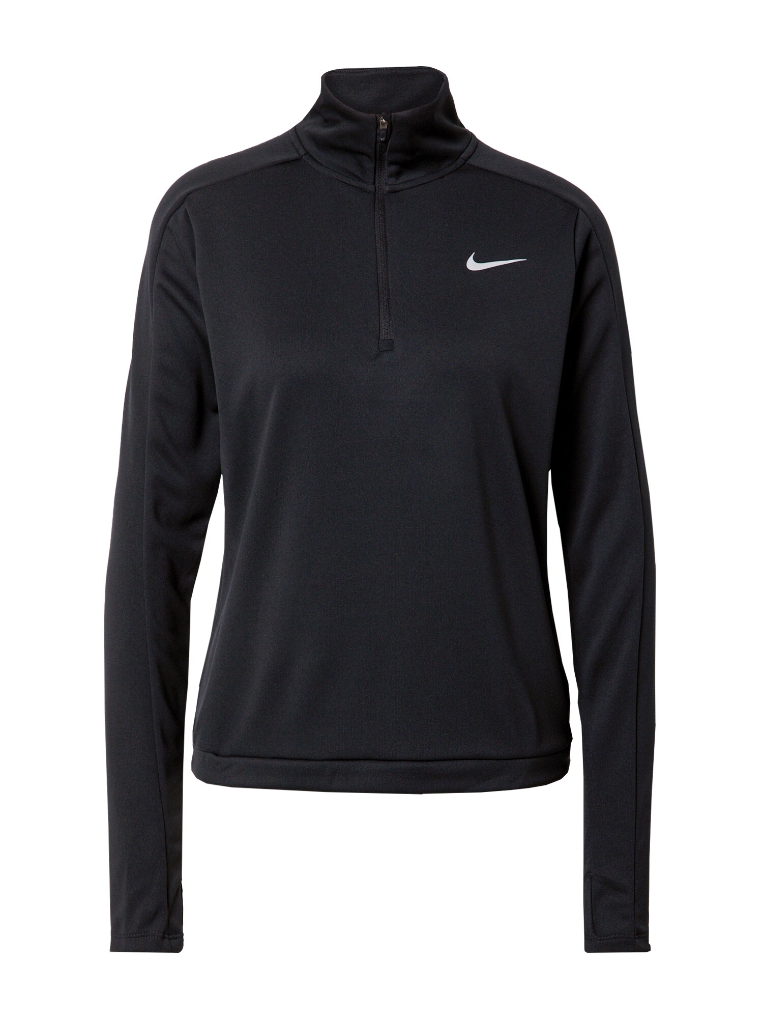 NIKE Funkcionális felső 'Pacer'  fekete / fehér akciós termékkép 1