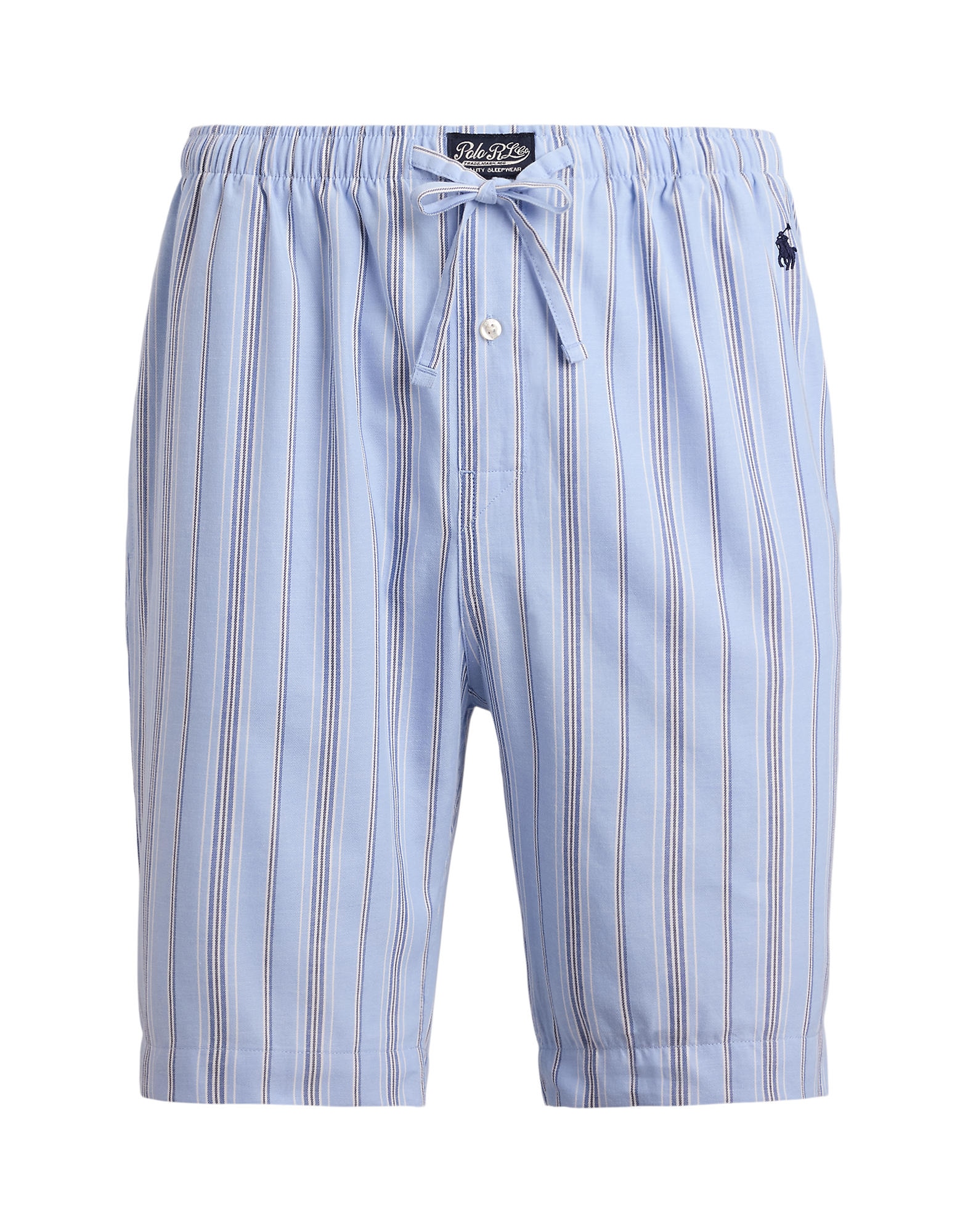 Polo Ralph Lauren Pantaloni de pijama albastru noapte / opal / albastru deschis / alb