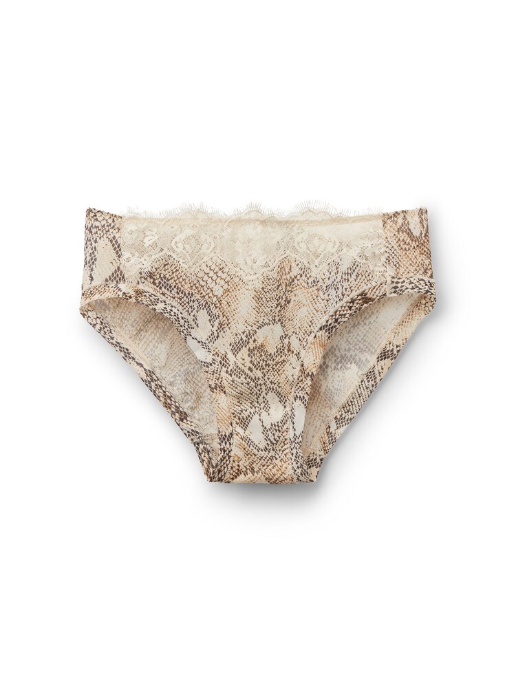 INTIMISSIMI Slip Damen Größe M creme / braun
