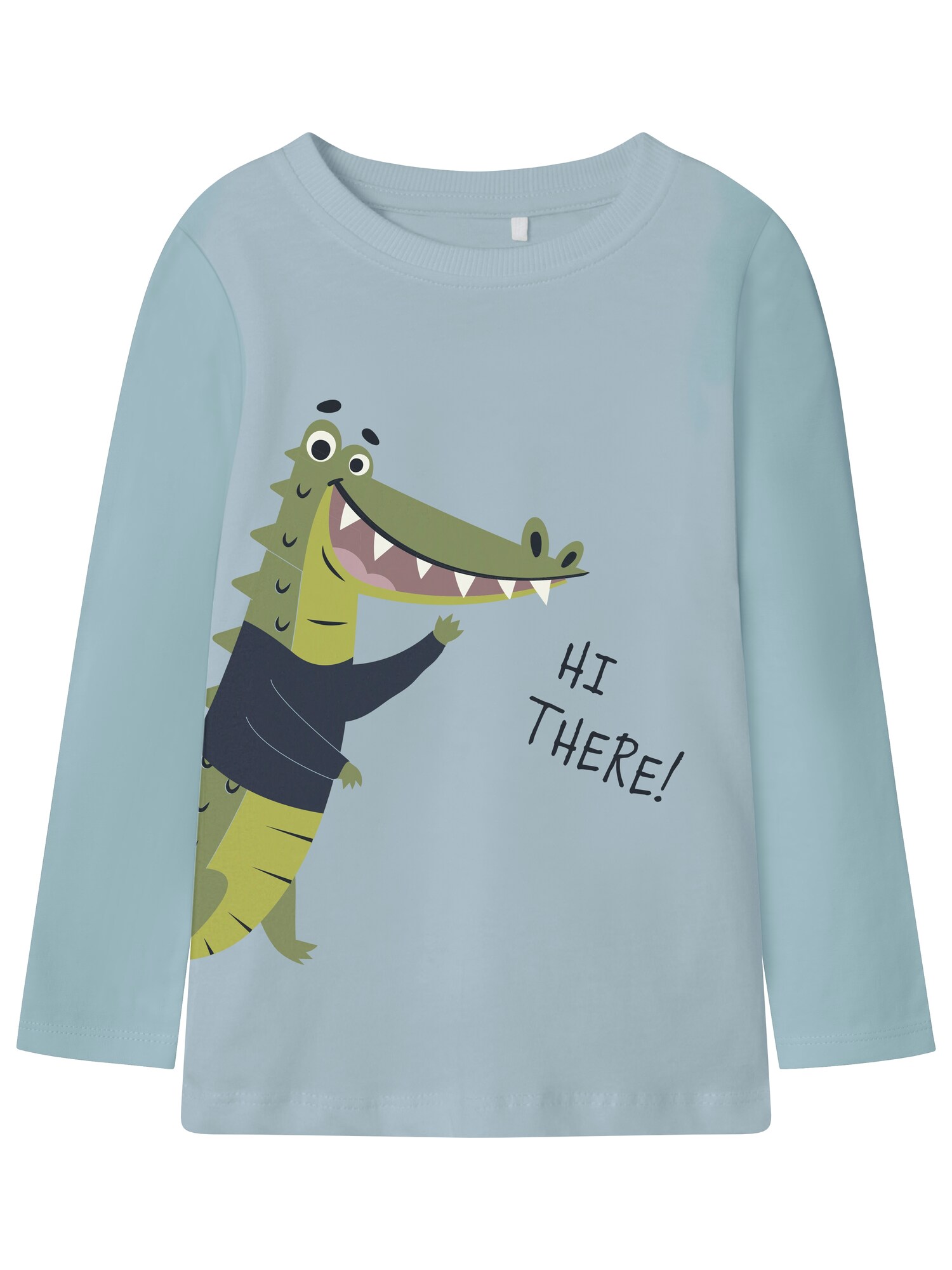 NAME IT Tricou  albastru marin / albastru deschis / verde / alb