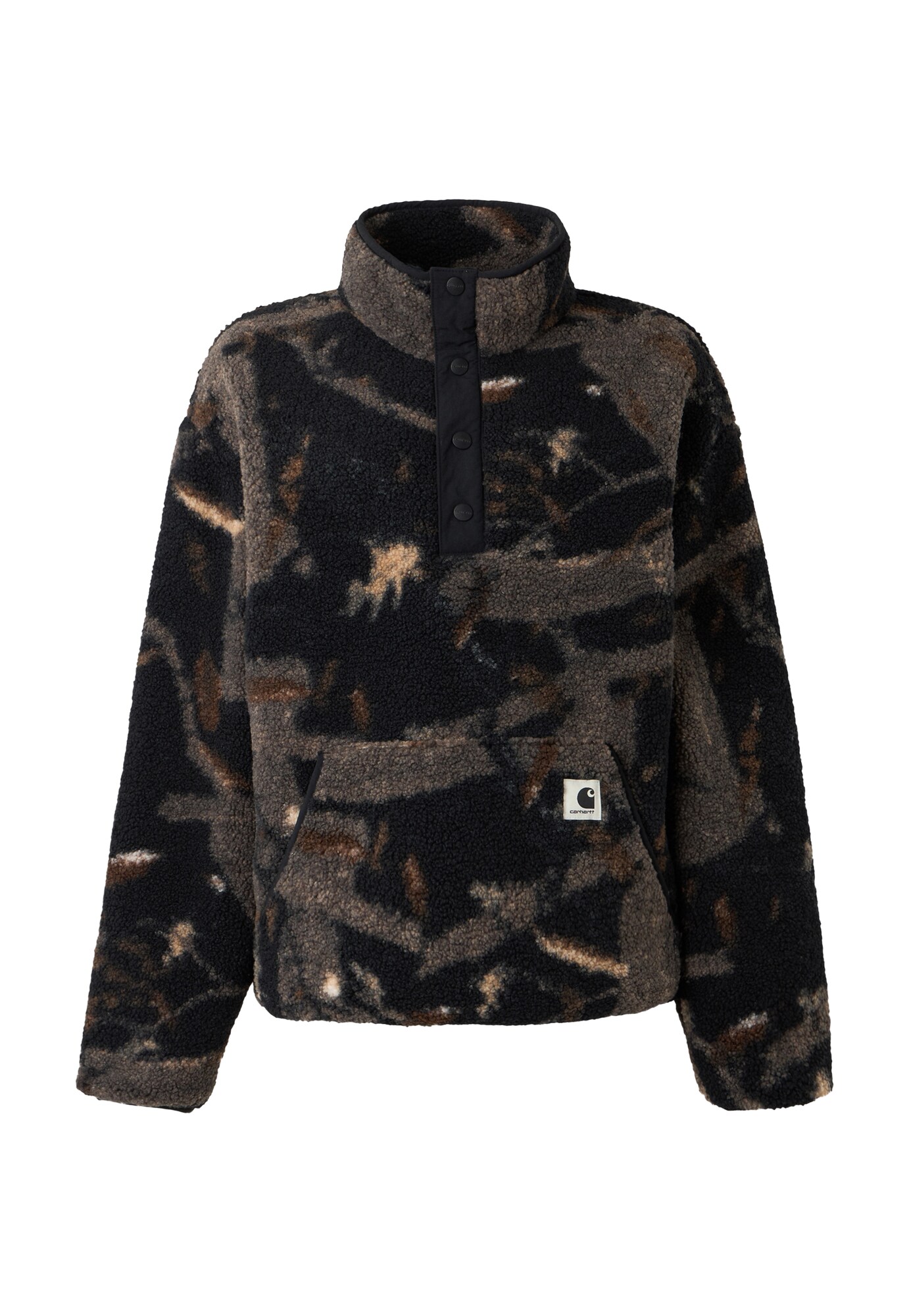 Carhartt WIP Pulover Elliot șamoa / maro / gri închis / negru
