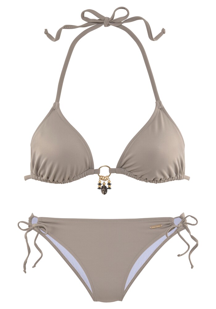 Bruno Banani LM Bikini Damen Größe XS/S stone