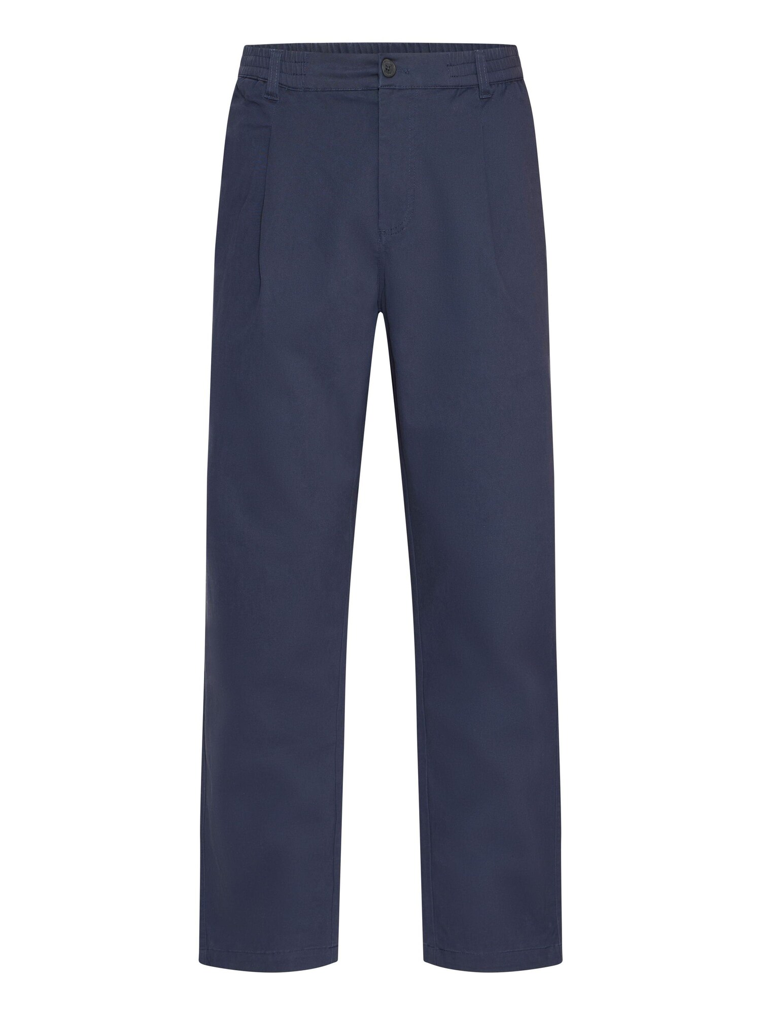 !Solid Pantalón chino ' SDLIAM PLEAT ELAST. '  azul
