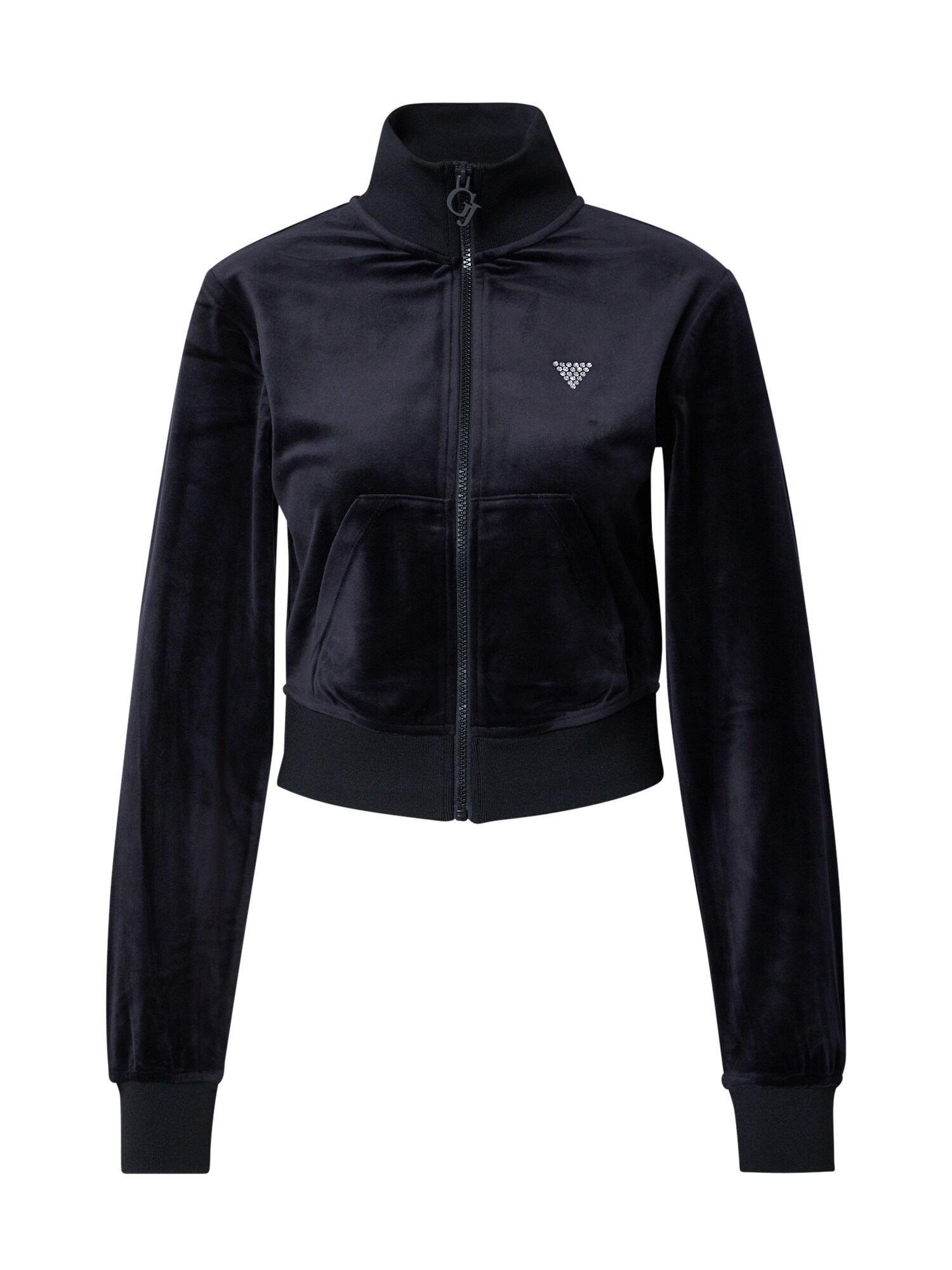 GUESS Hanorac COUTURE  negru