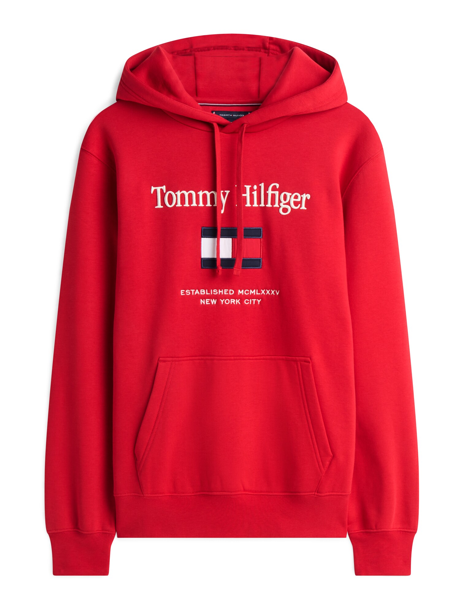 TOMMY HILFIGER Sudadera  navy / rojo / blanco
