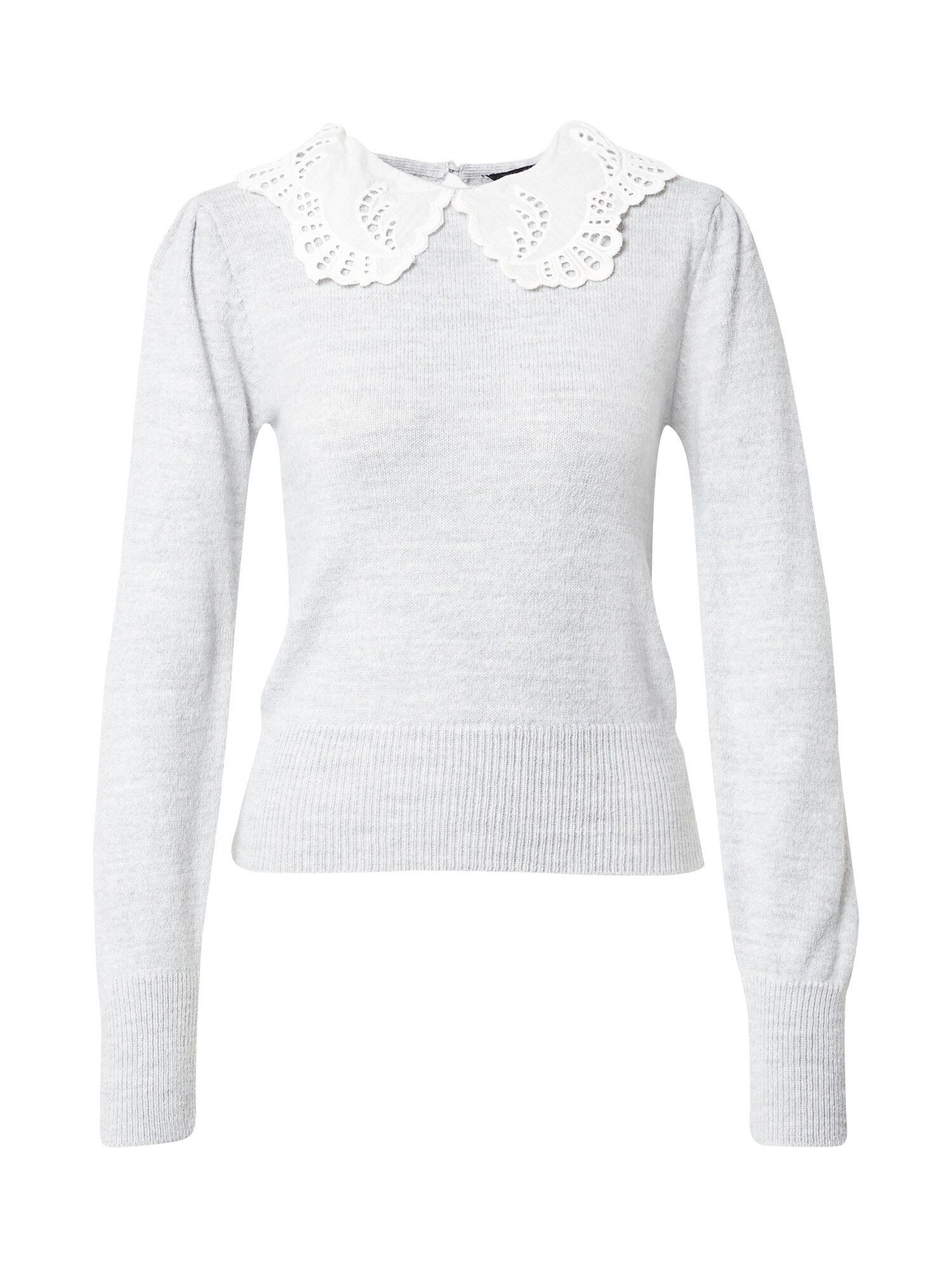 Dorothy Perkins Megztinis  pilka / balta