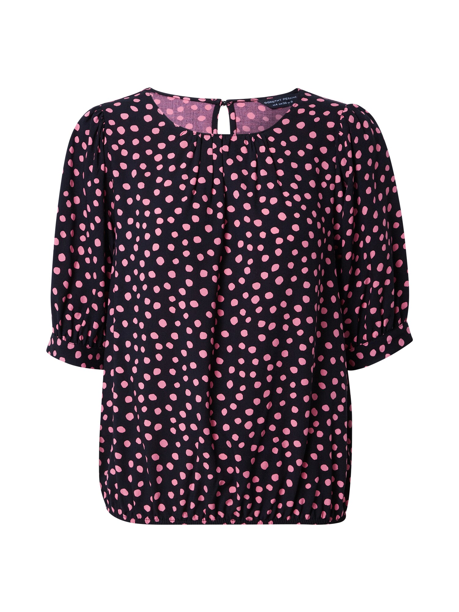 Dorothy Perkins Palaidinė 'Bubble'  juoda / rožių spalva