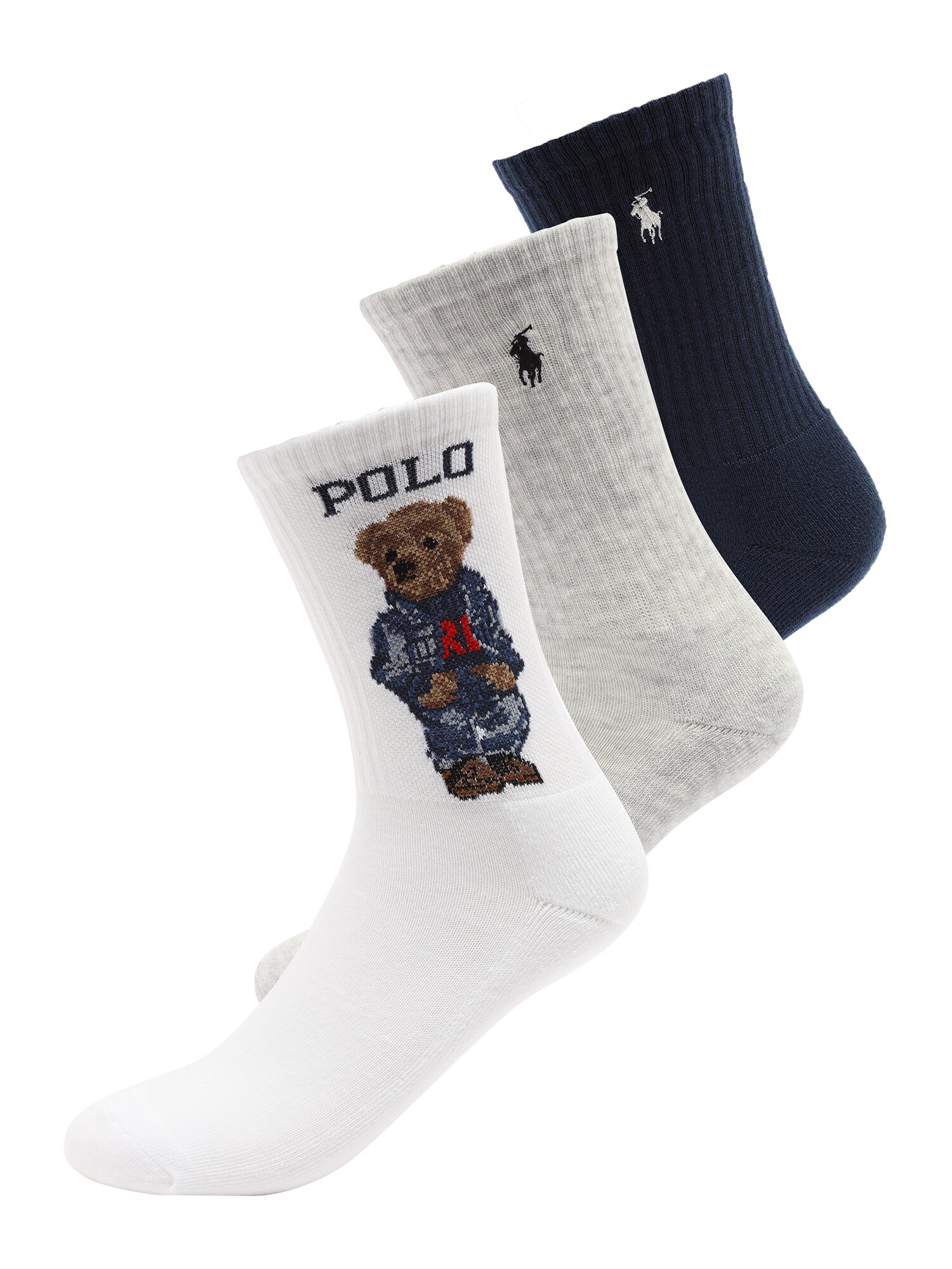 Polo Ralph Lauren Șosete  bleumarin / maro / gri amestecat / alb