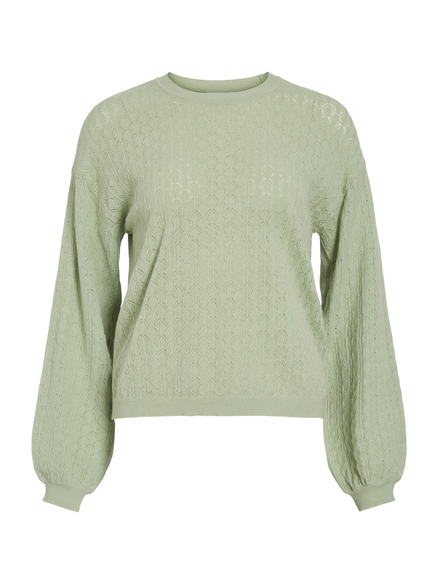 VILA Pulover VIEMI  verde pastel