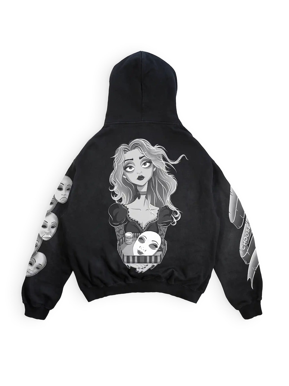 Sweatshirt 'Choose Wisely heavy oversized Hoodie 500GSM'