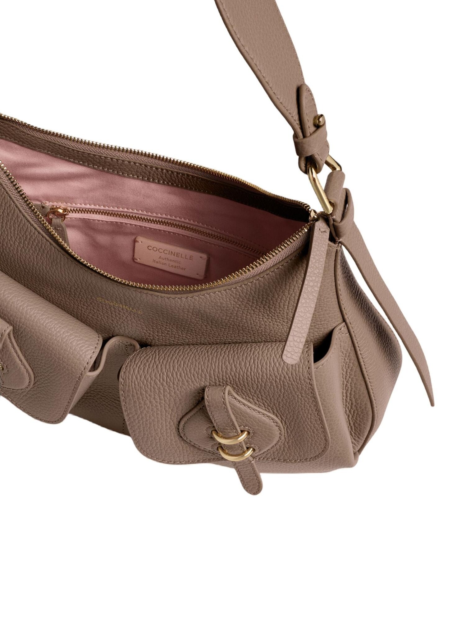 Coccinelle Bolso de hombro 'Mavery Pocket 2'  taupe