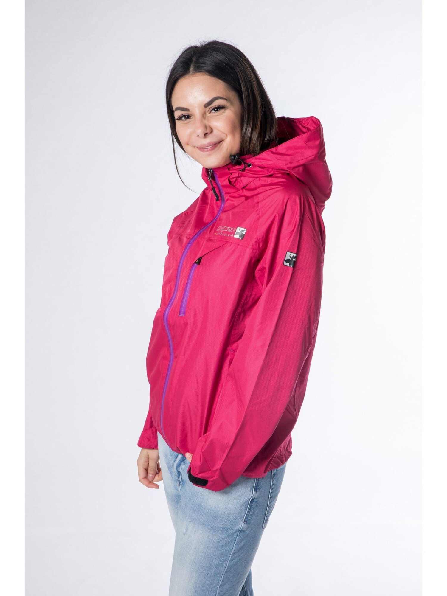 deproc Giacca per outdoor 'DURELL WMN'  rosa
