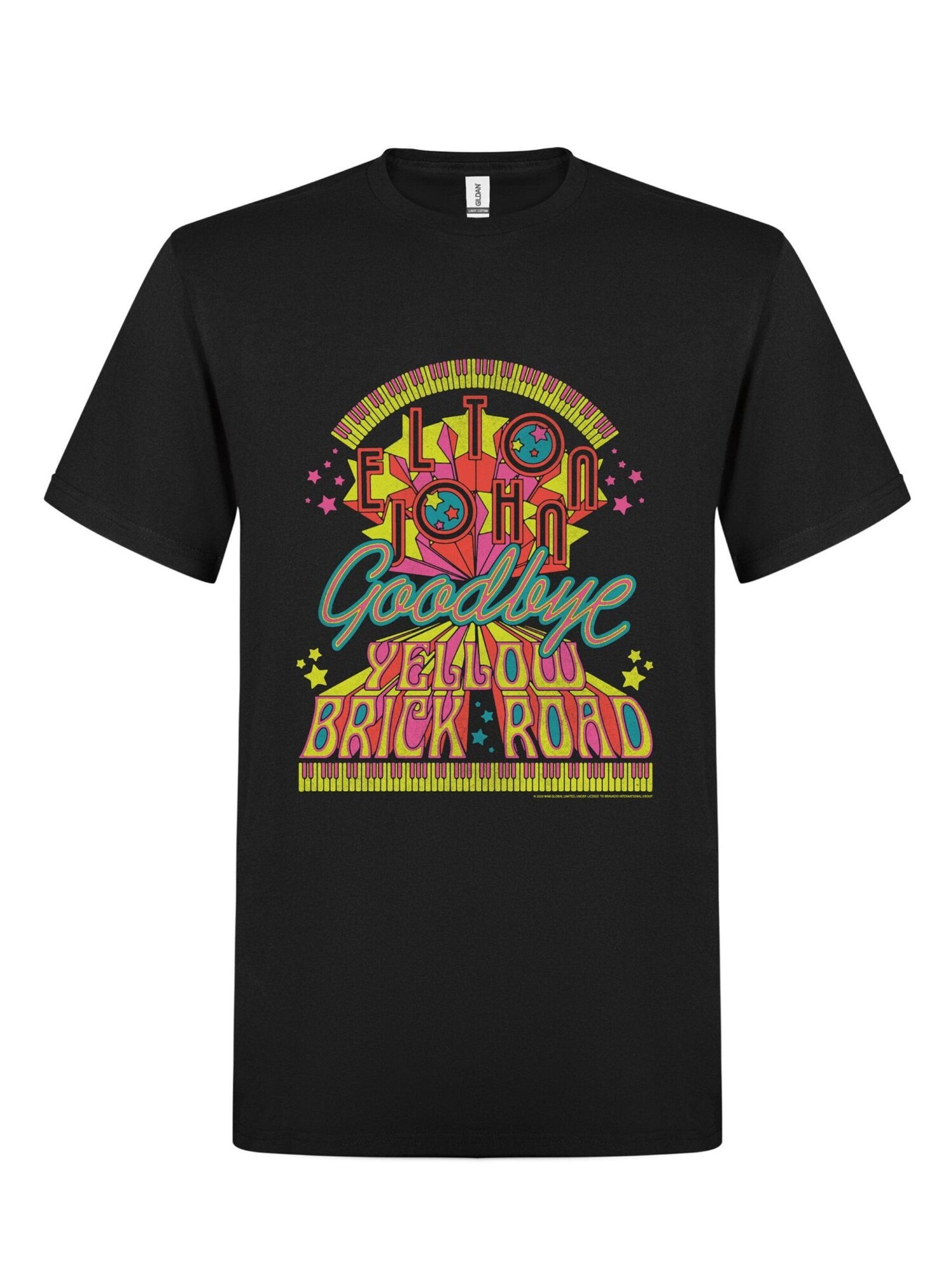 T-shirt 'Elton John Goodbuy Yellow Brick Road T-Shirt'