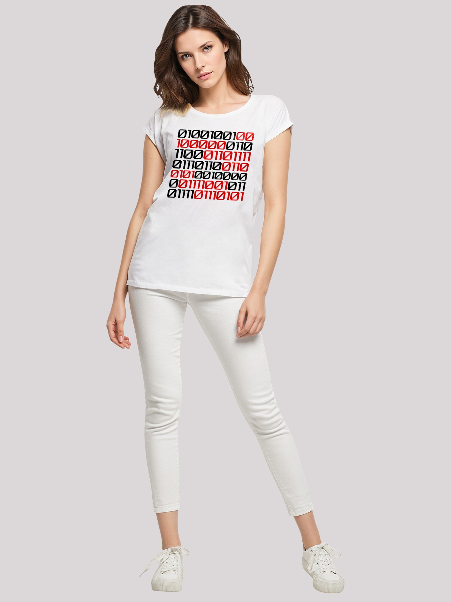 Thumbnail - F4NT4STIC T-Shirt I Love You 01001001 Binary Code Valentinstag
