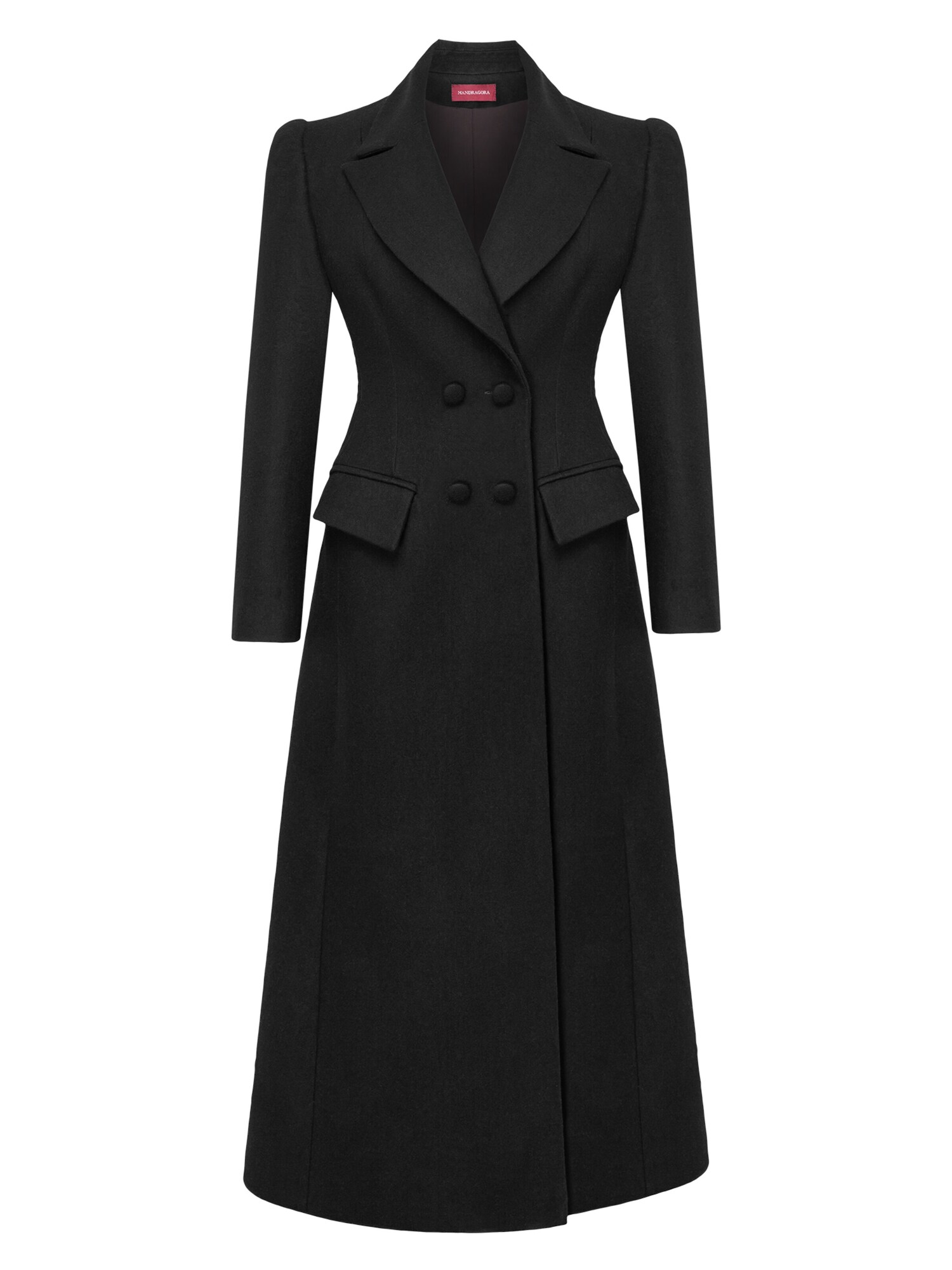 mandragora Cappotto di mezza stagione 'Thoren'  nero